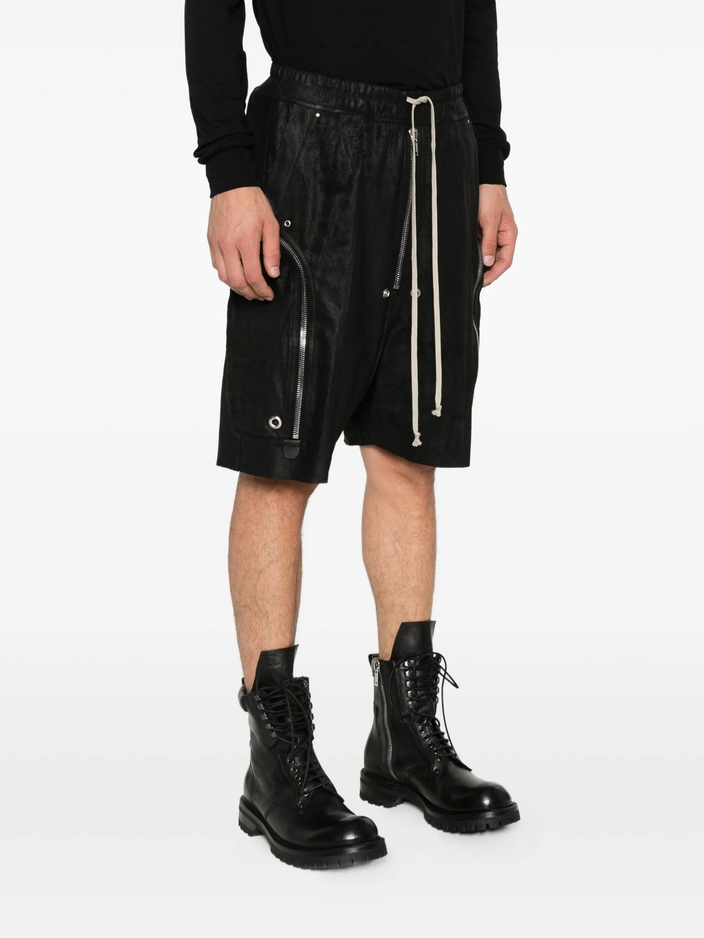 Bela leather shorts