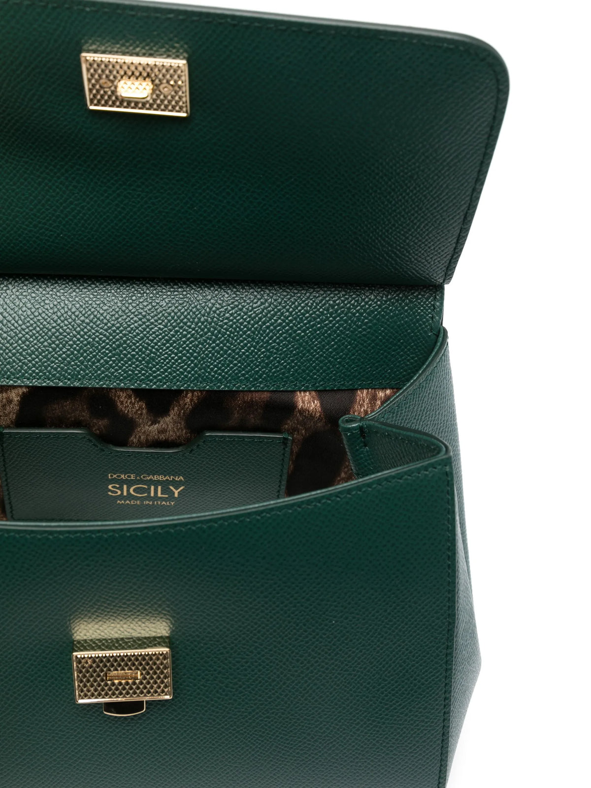 small Sicily handbag in dauphine calfskin
