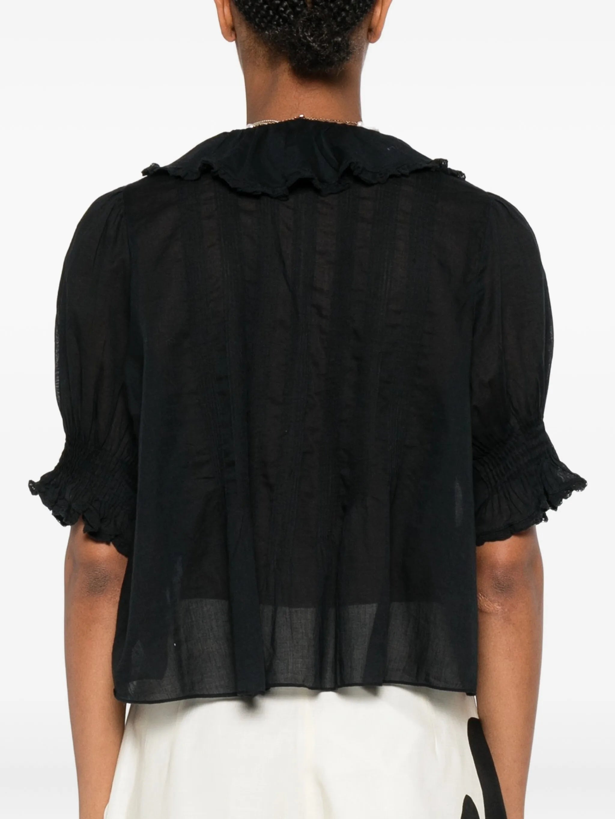 Henri ruffled blouse