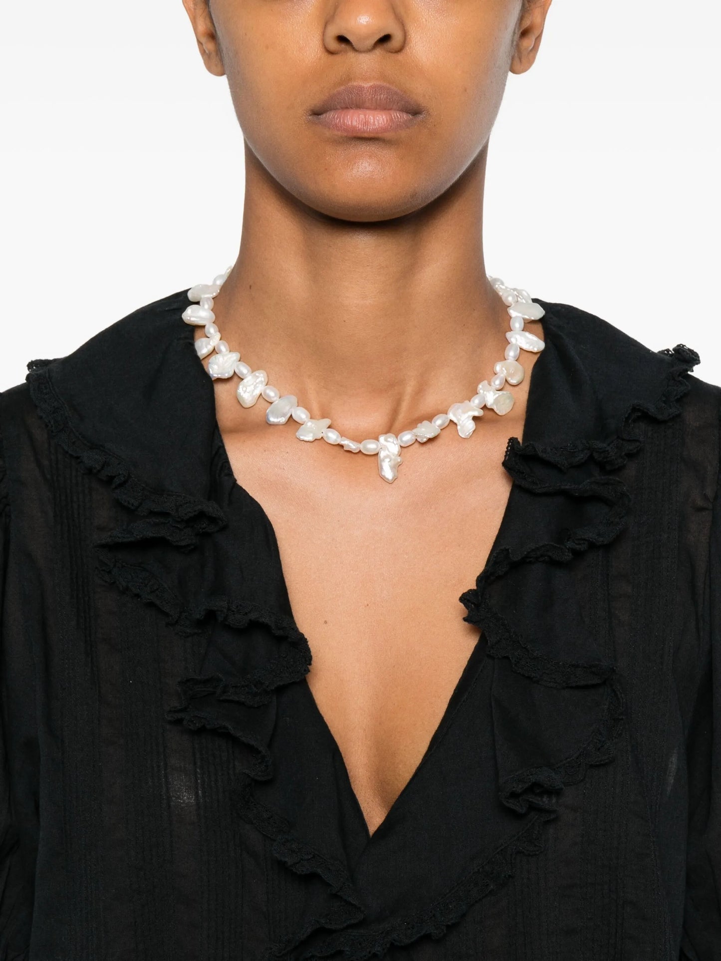 Henri ruffled blouse