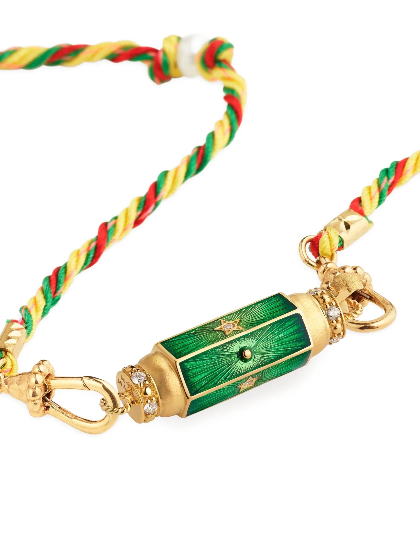 14K gold Mauli necklace
