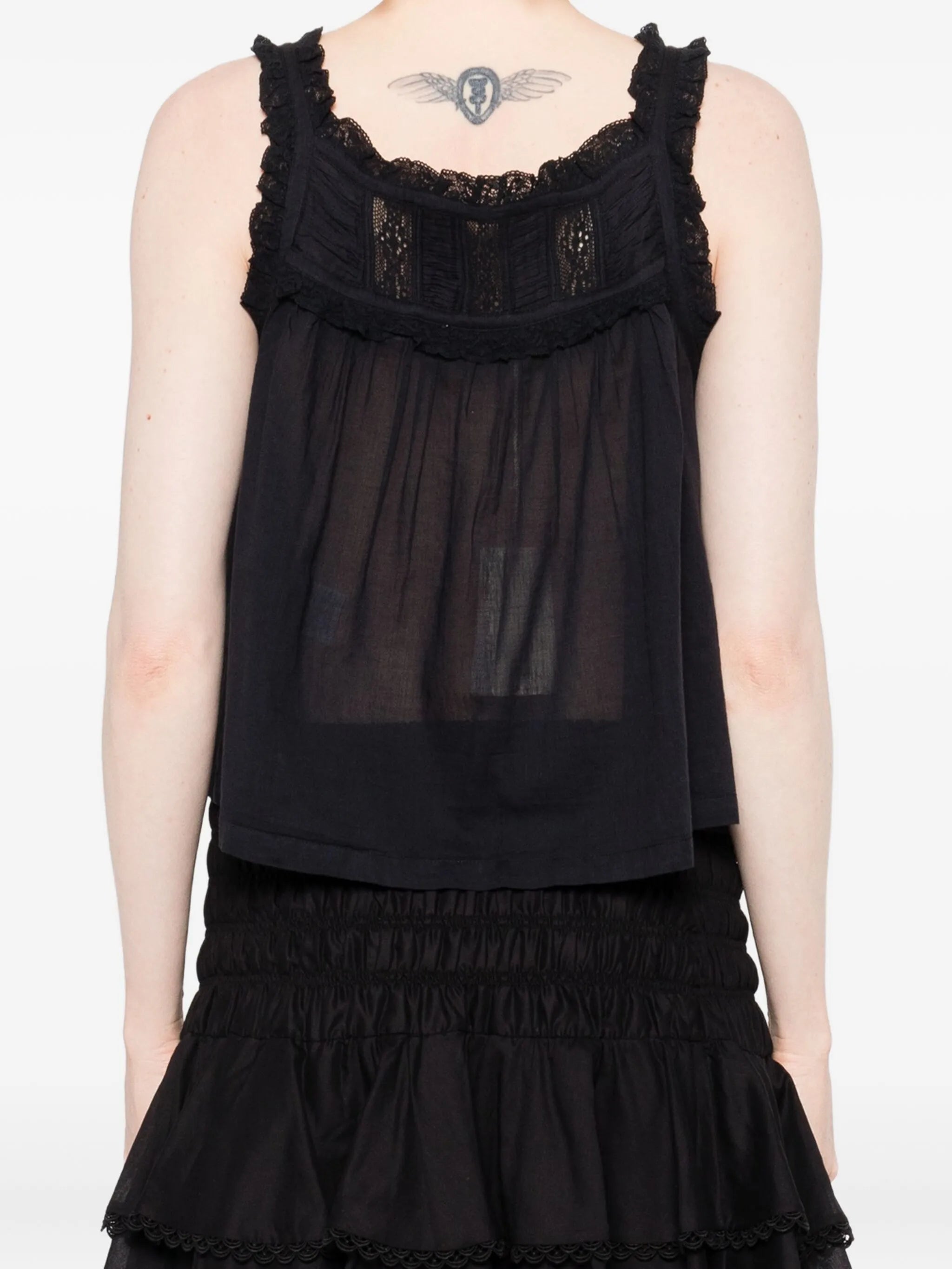 Fidella cropped blouse