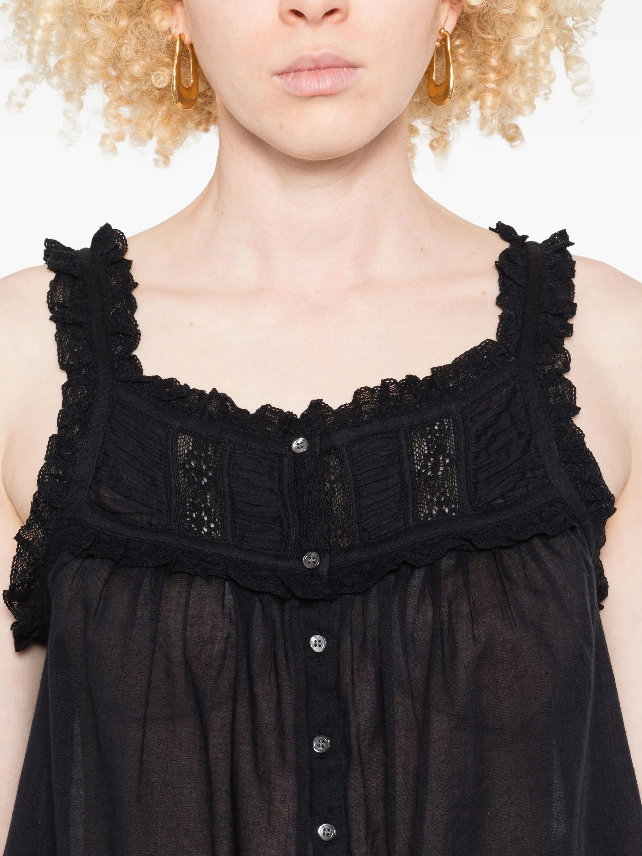 Fidella cropped blouse