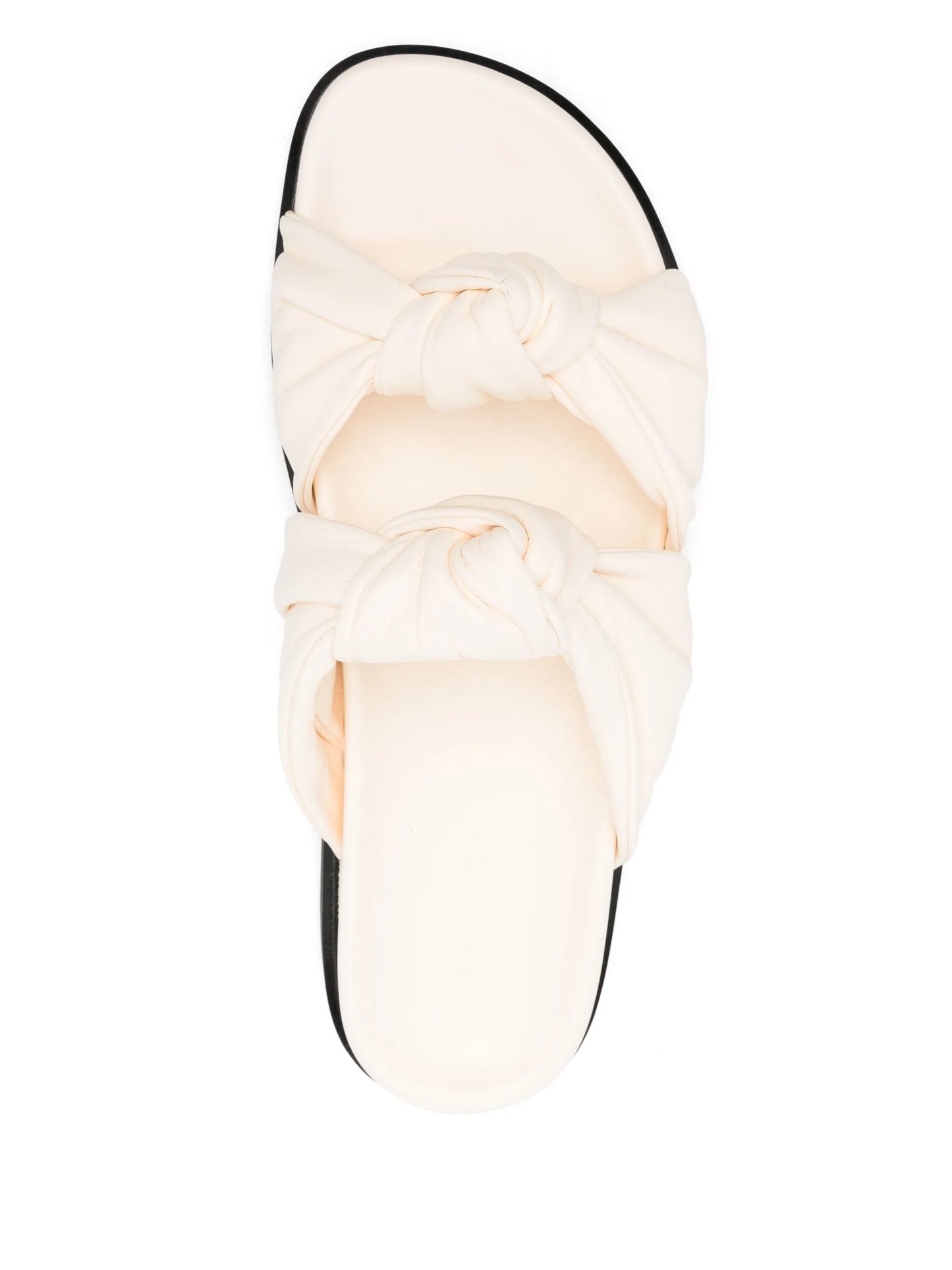 Tye leather sandals