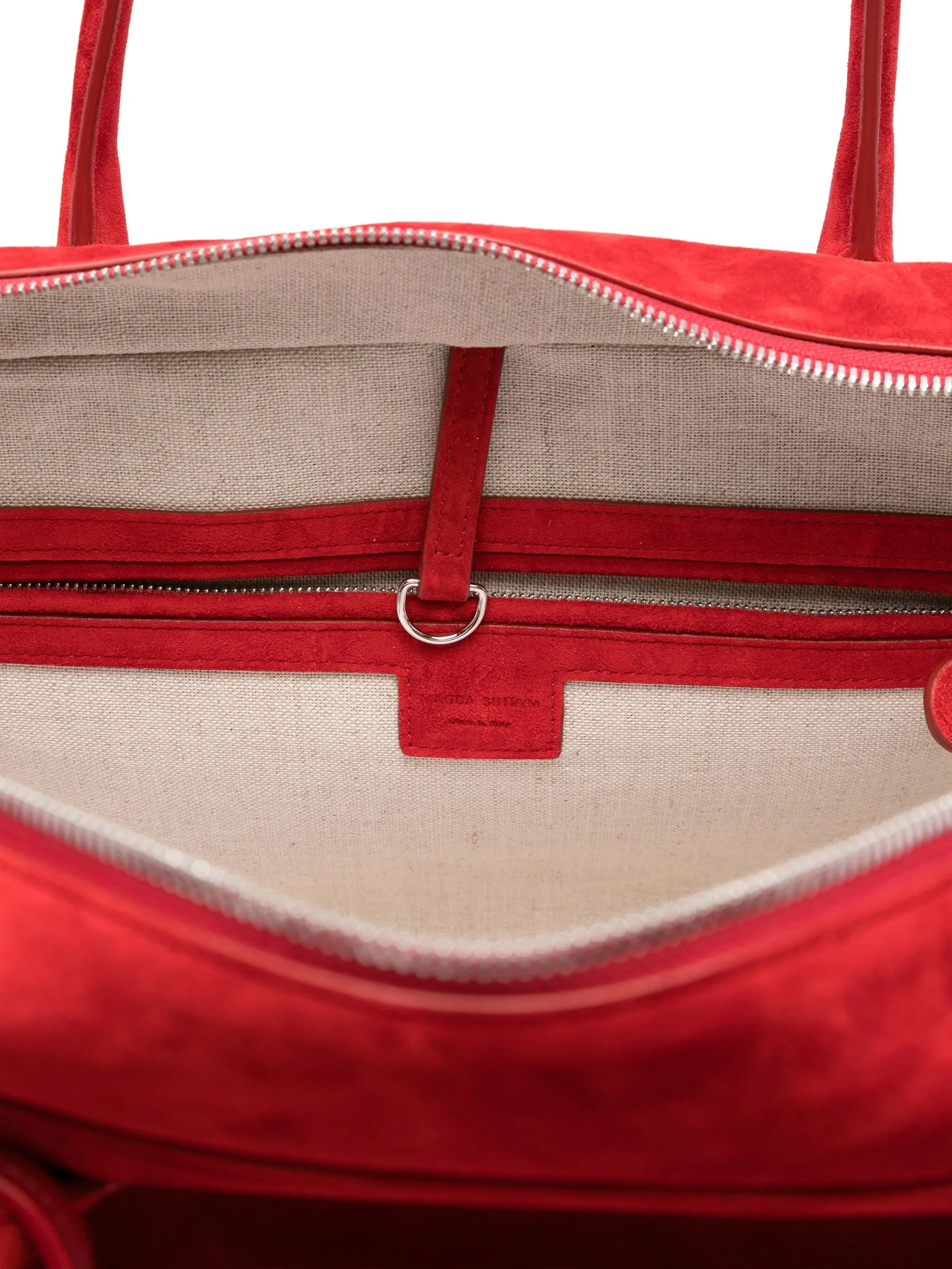 large Brigitte suede tote bag