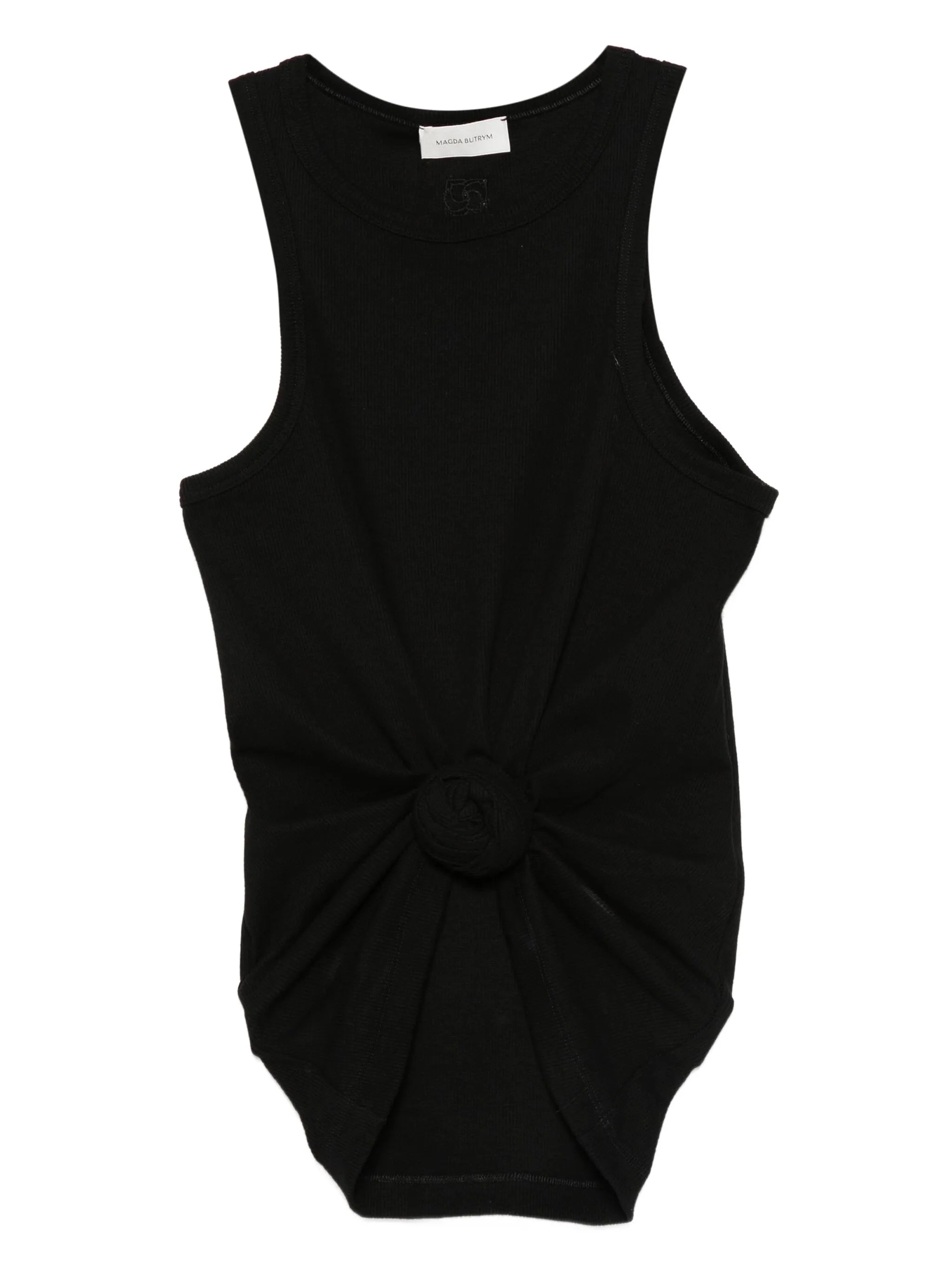 knot-detail tank top