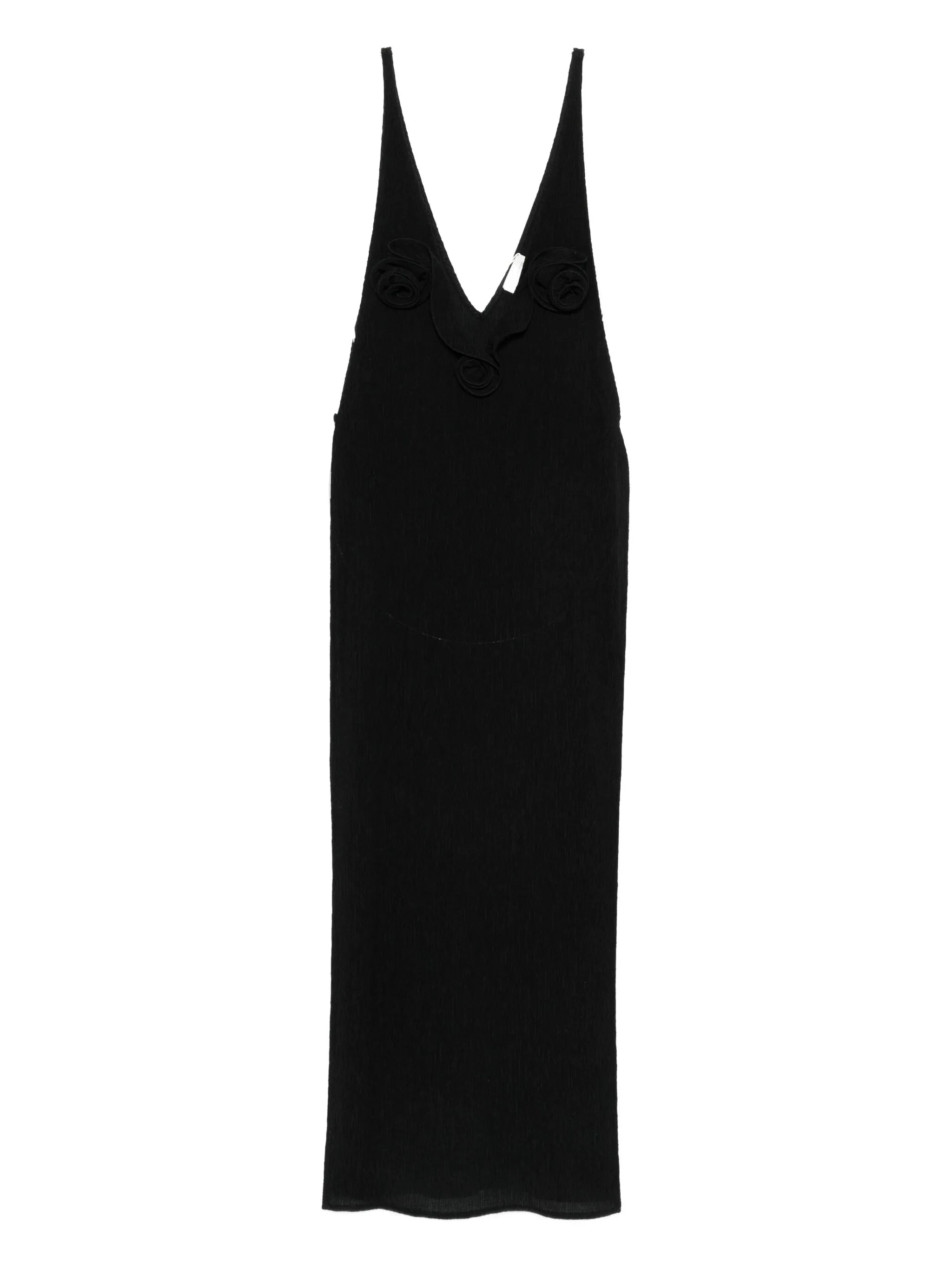 V-neck maxi dress