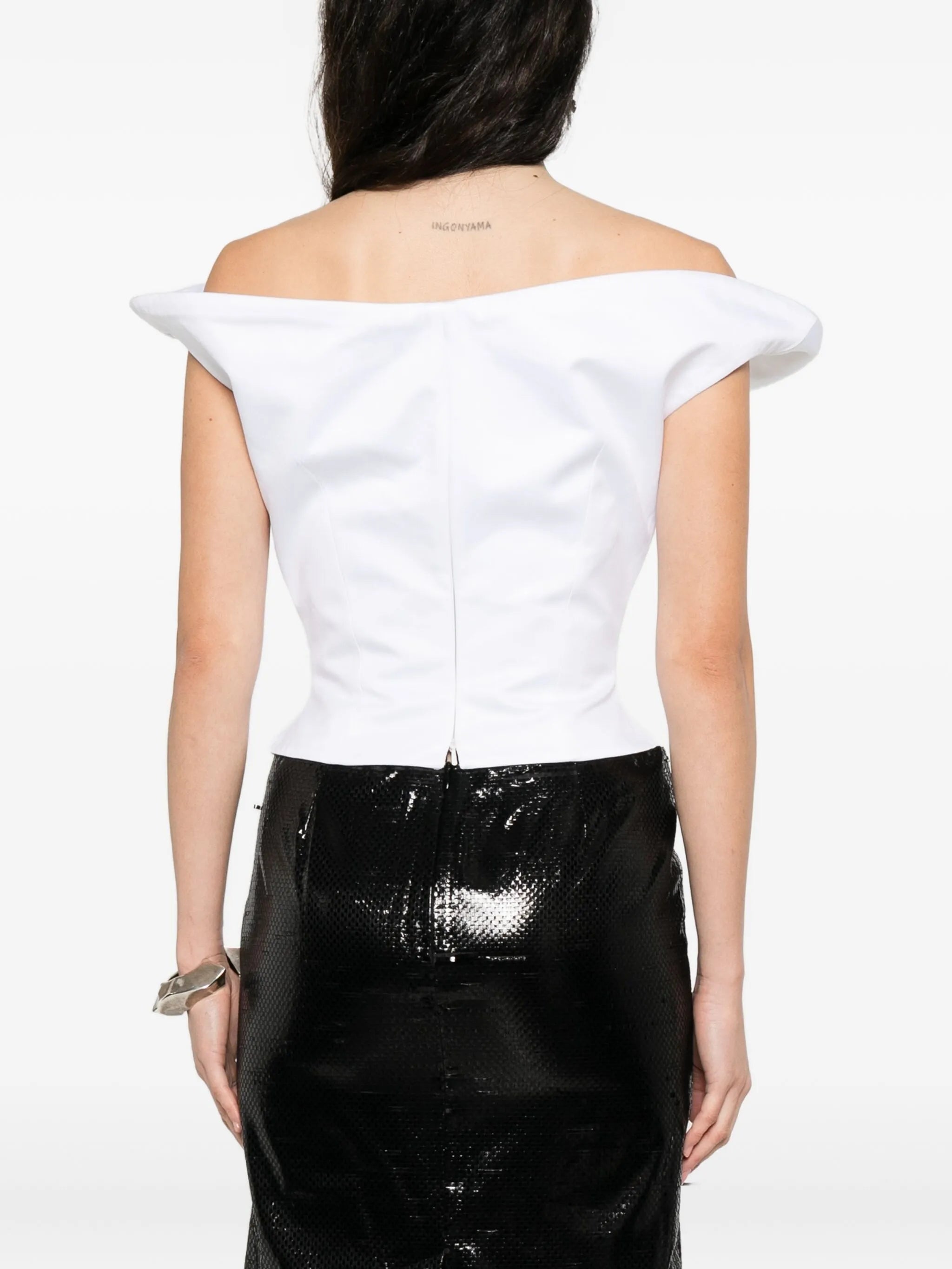 cropped blouse