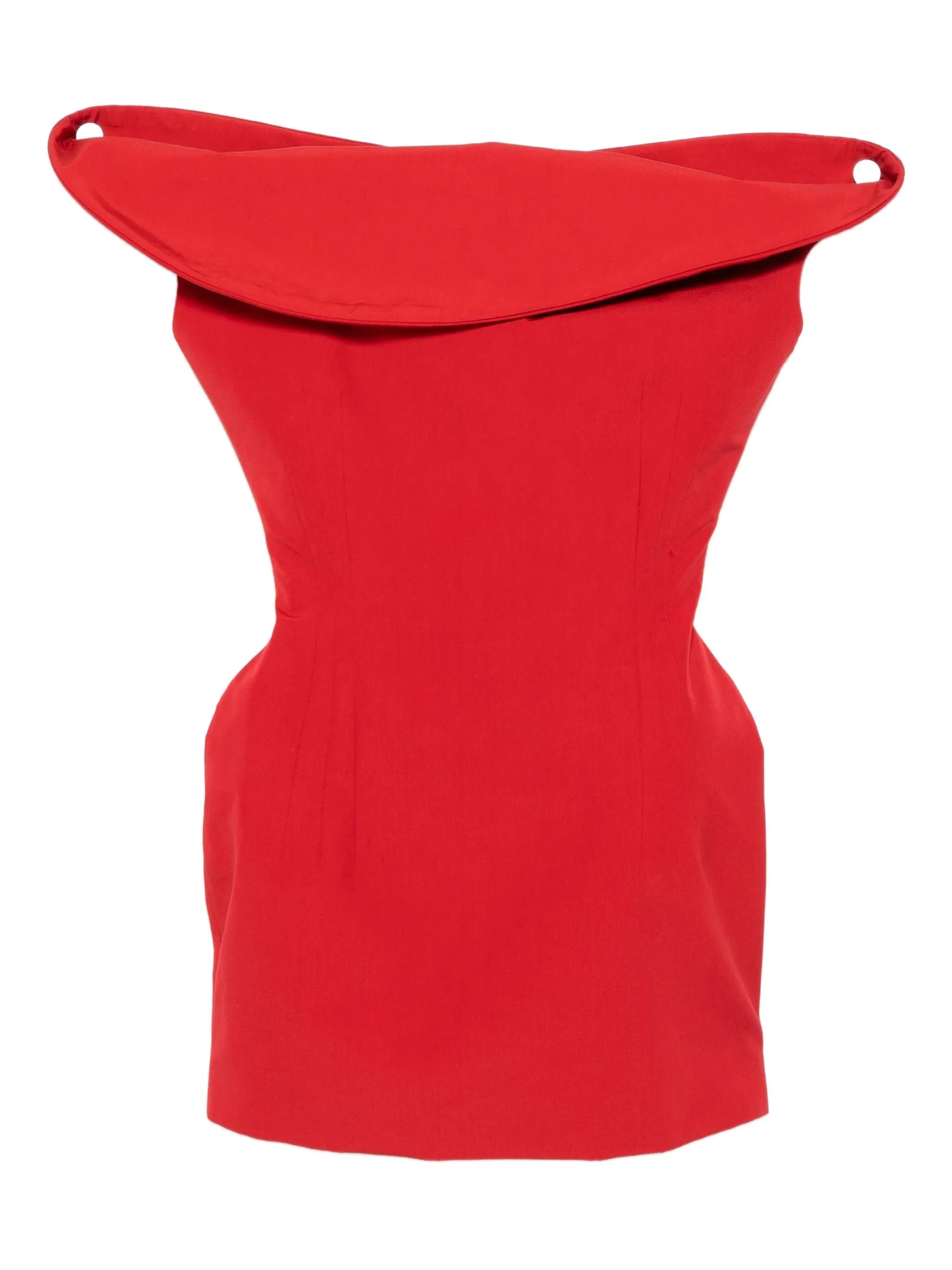 off-shoulder mini dress