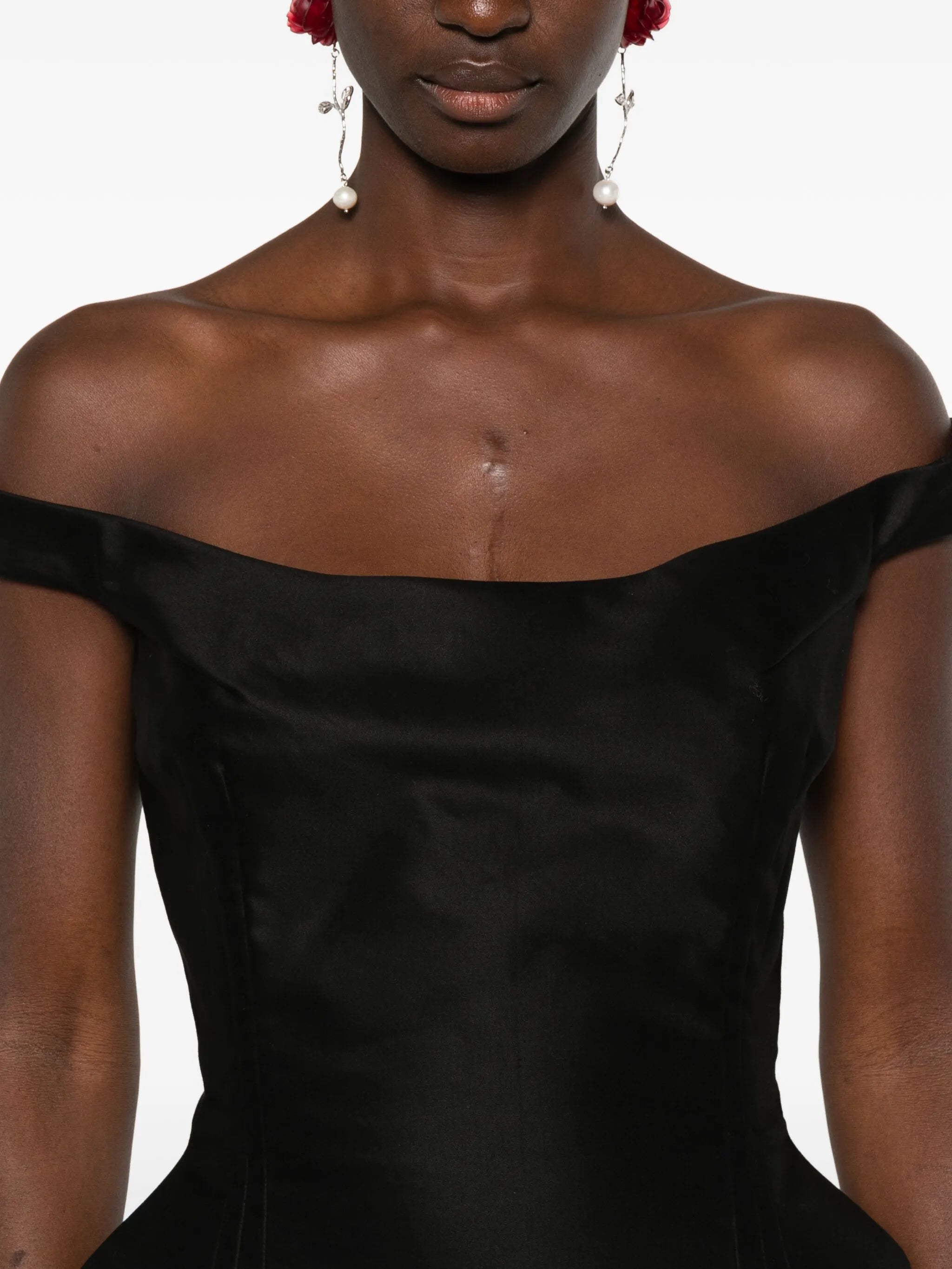 silk midi dress