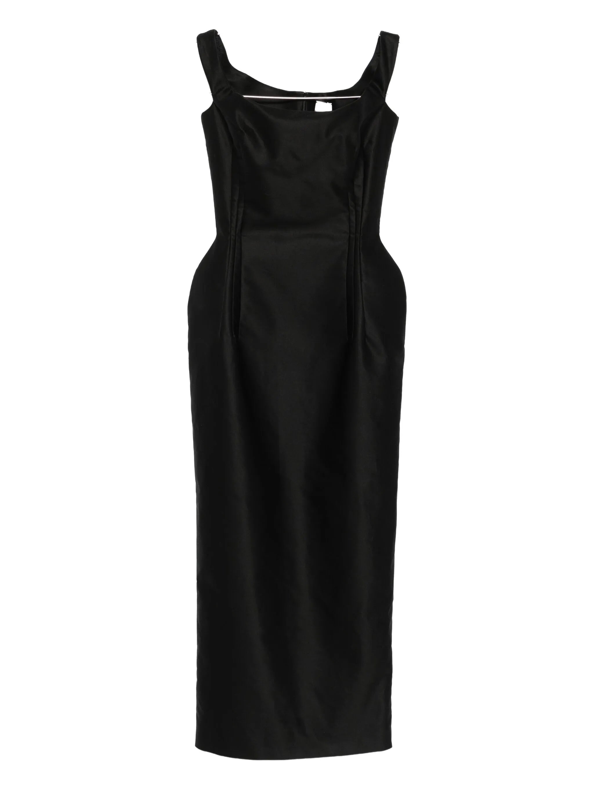 silk midi dress