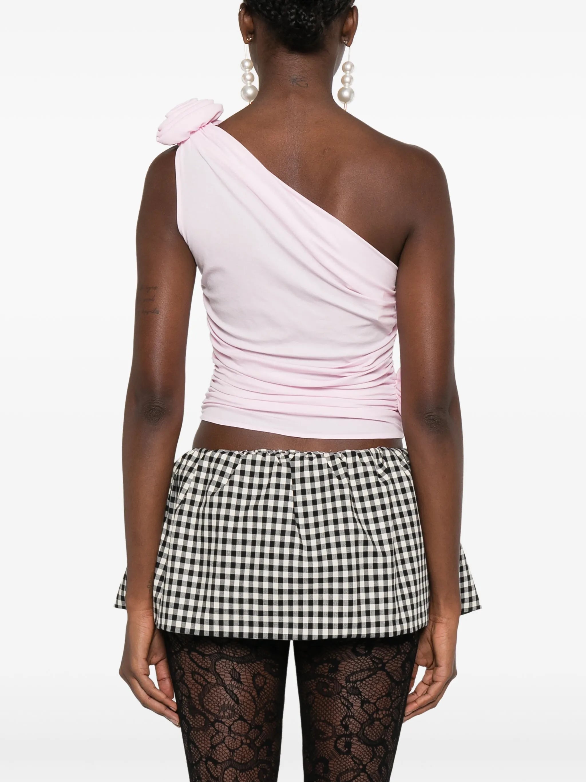 one-shoulder top