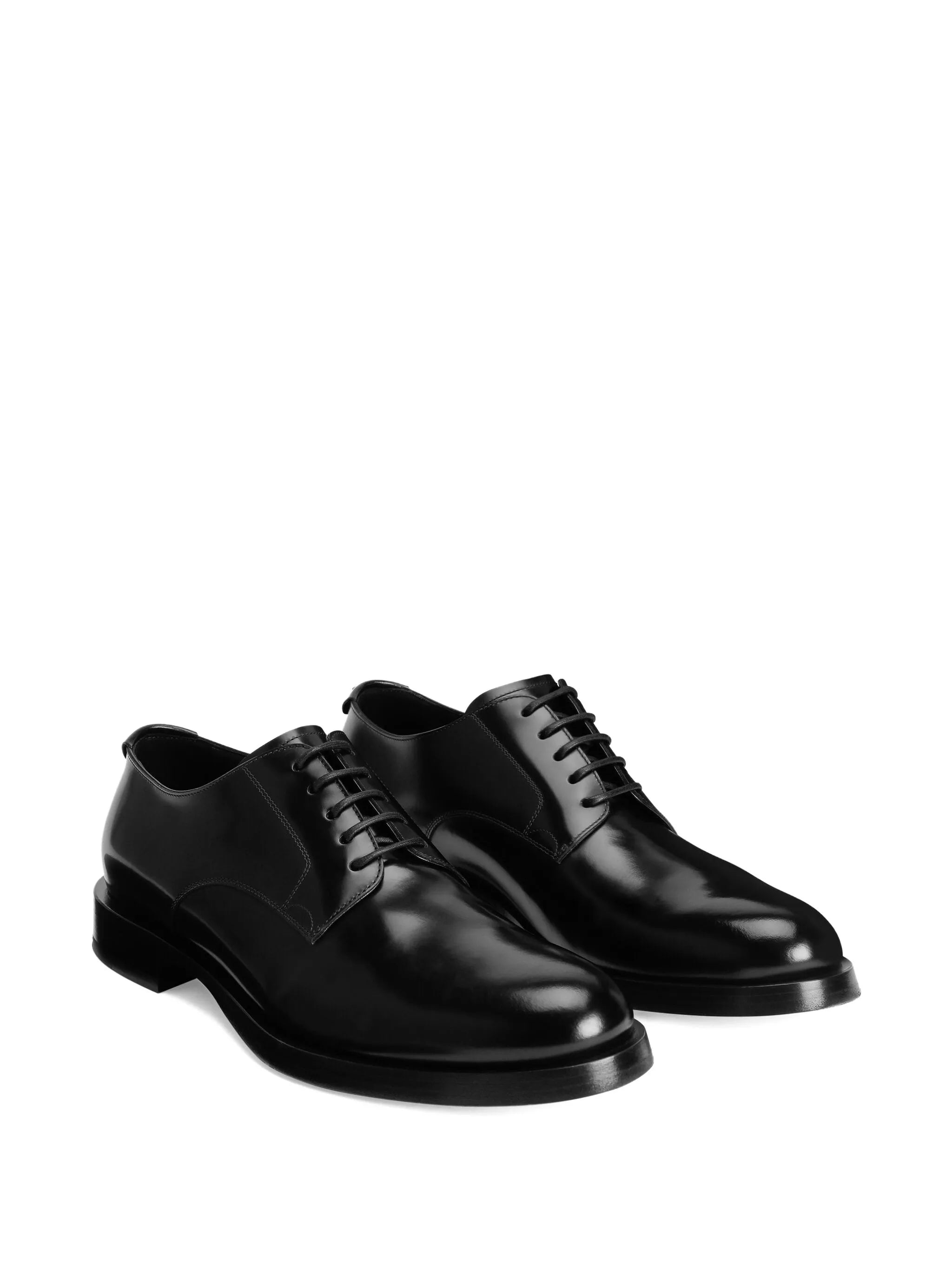 lace-up leather derby shoes