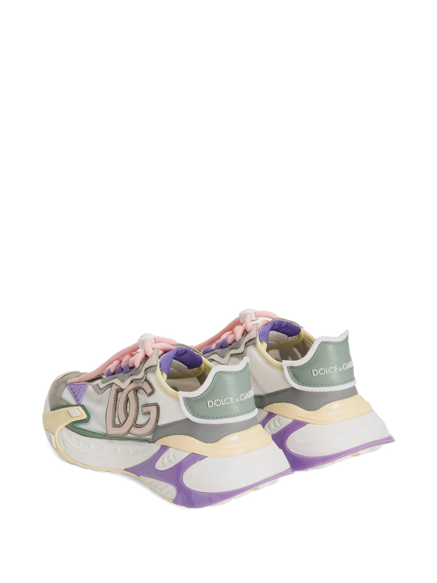 logo-patch chunky sneakers