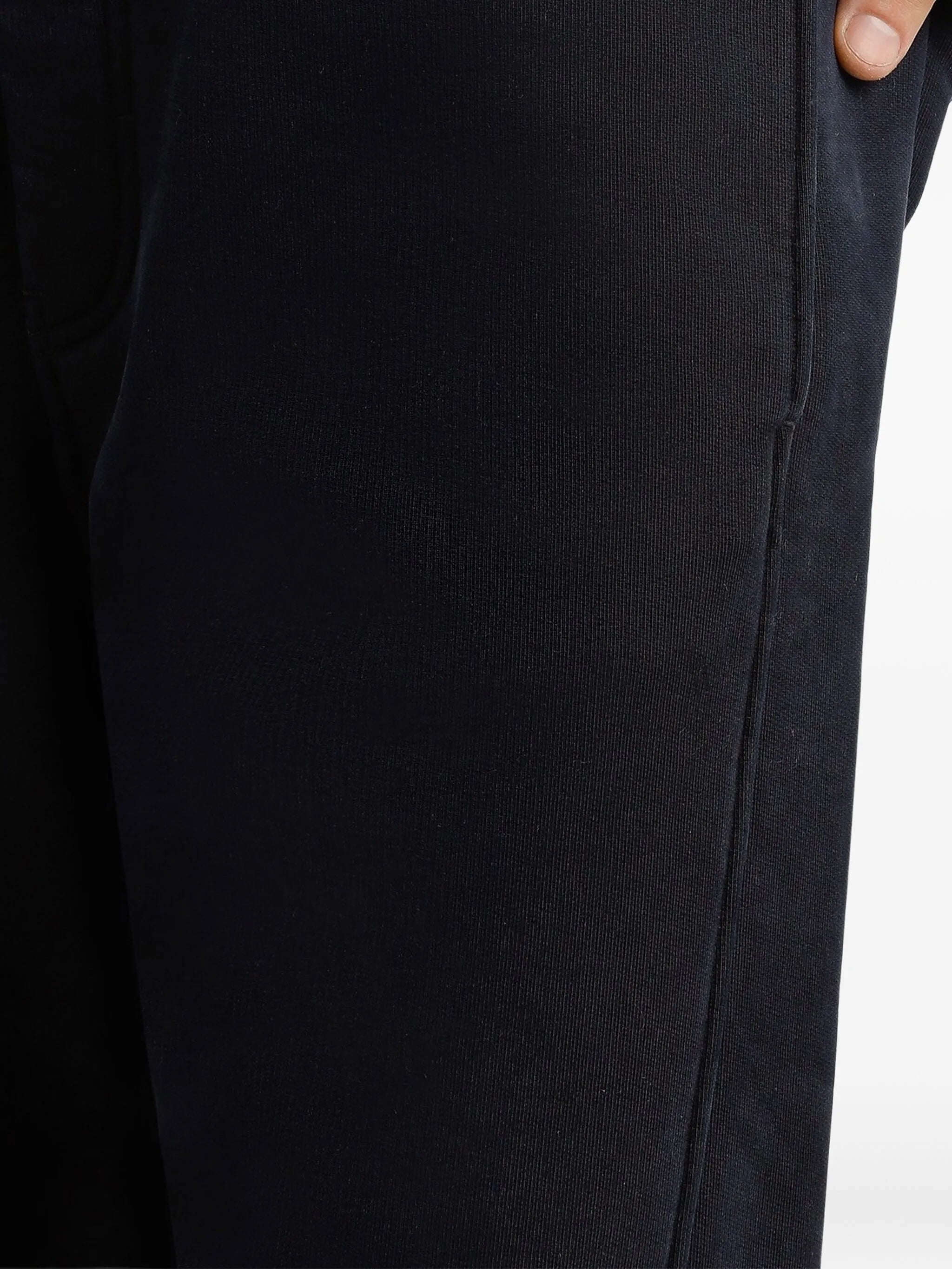 elasticated-waistband panelled track pants
