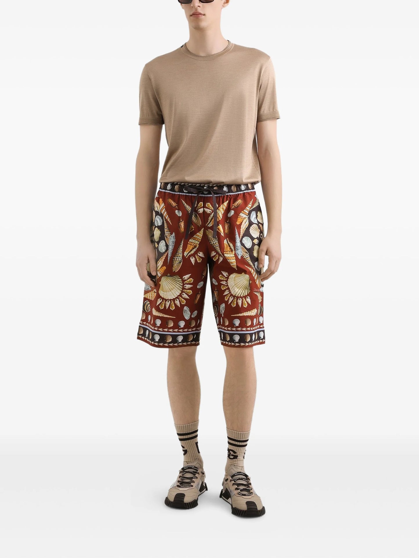 cotton-poplin shorts