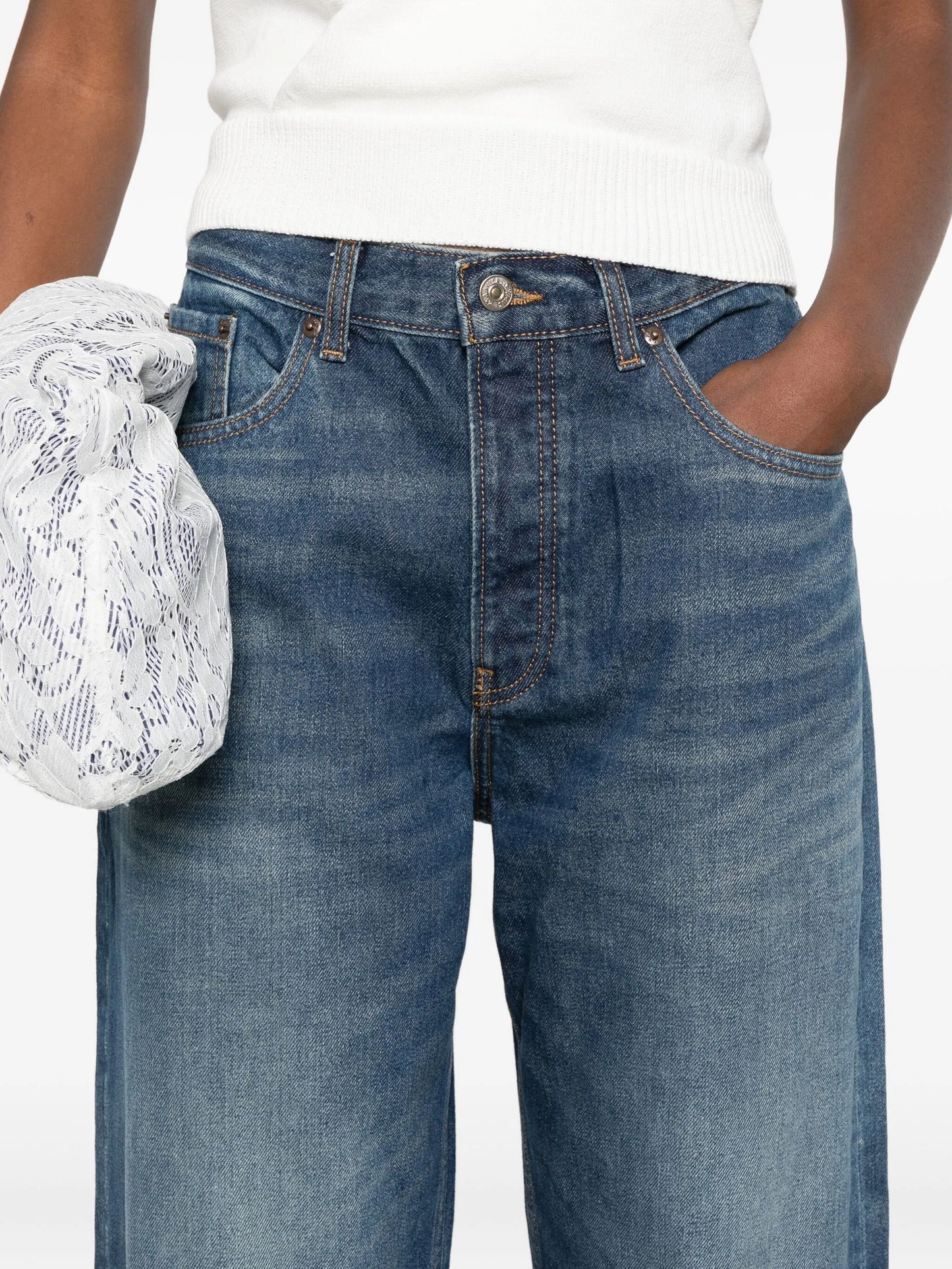 wide-leg jeans