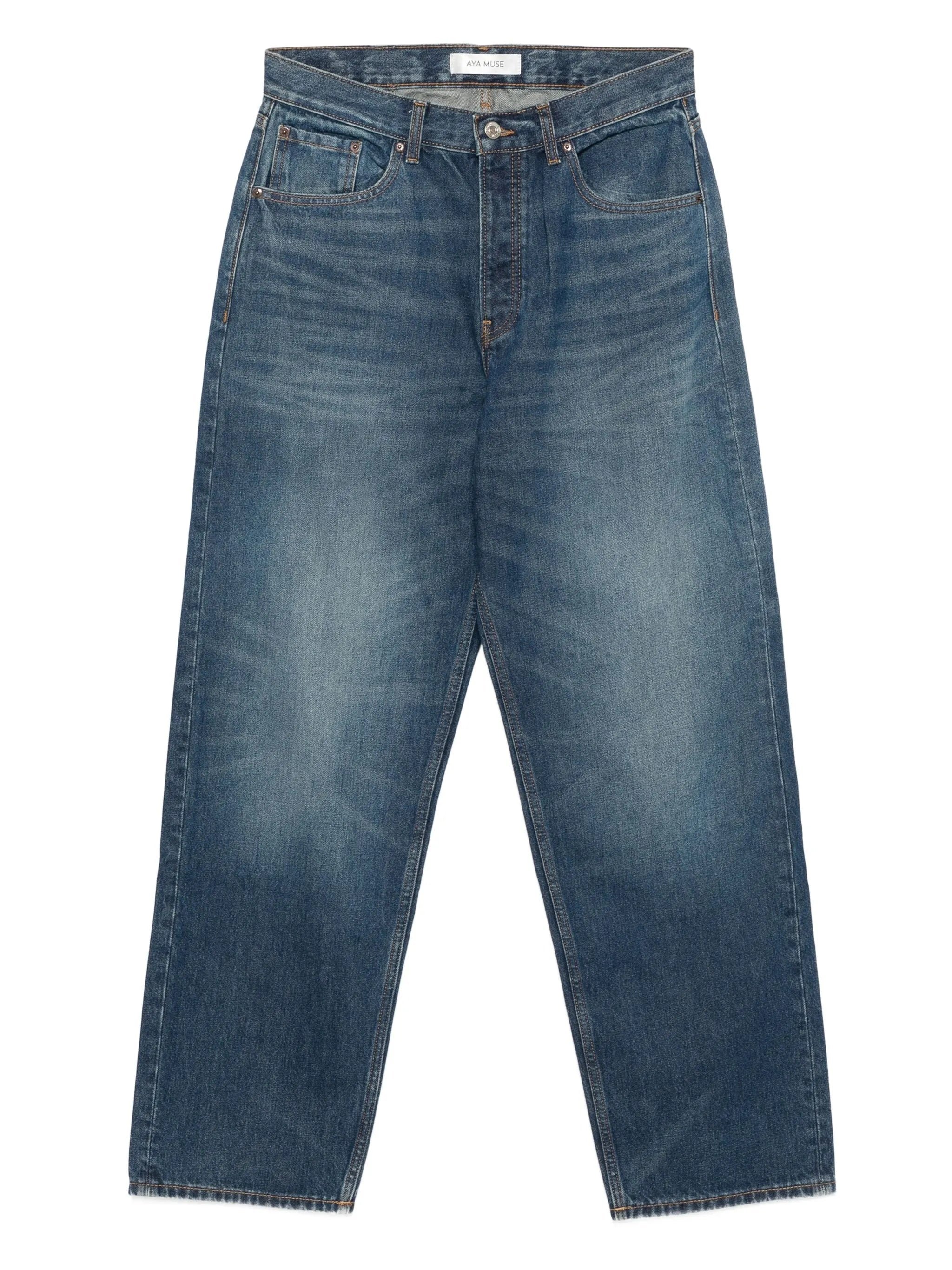 wide-leg jeans