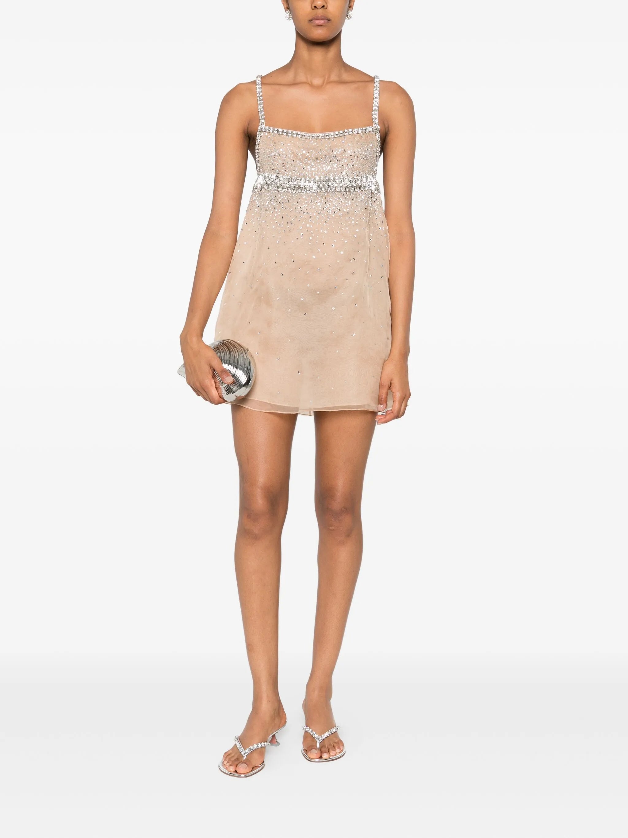 Leora embellished mini dress