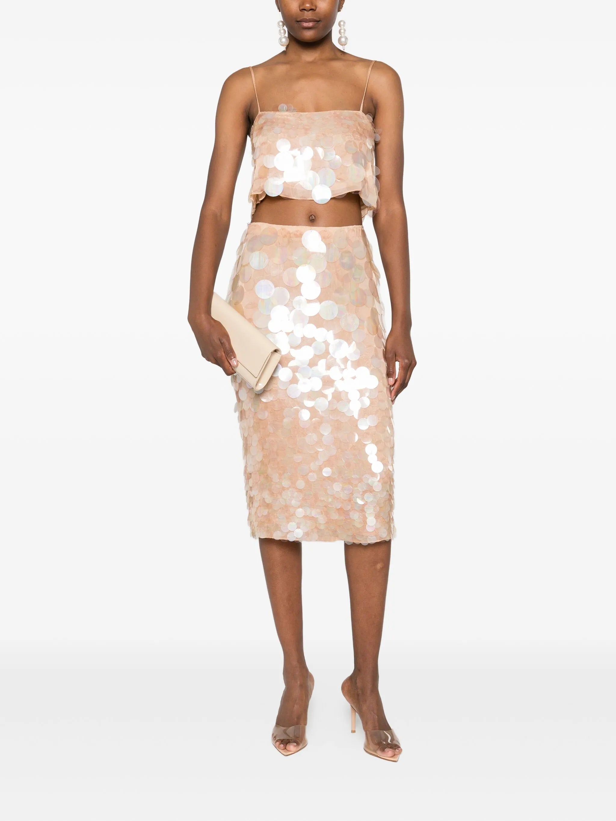 Riley high-waisted skirt