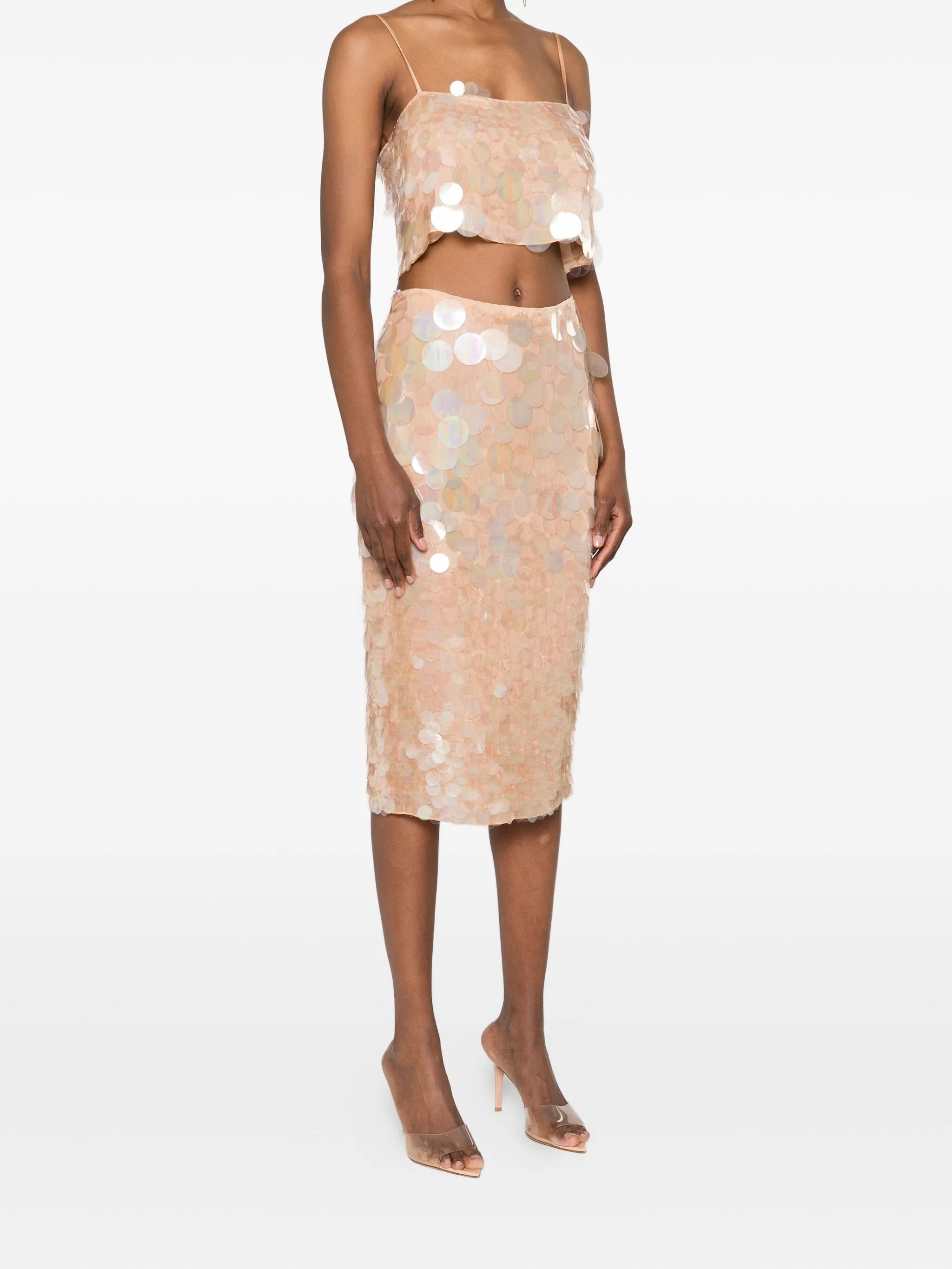 Riley high-waisted skirt