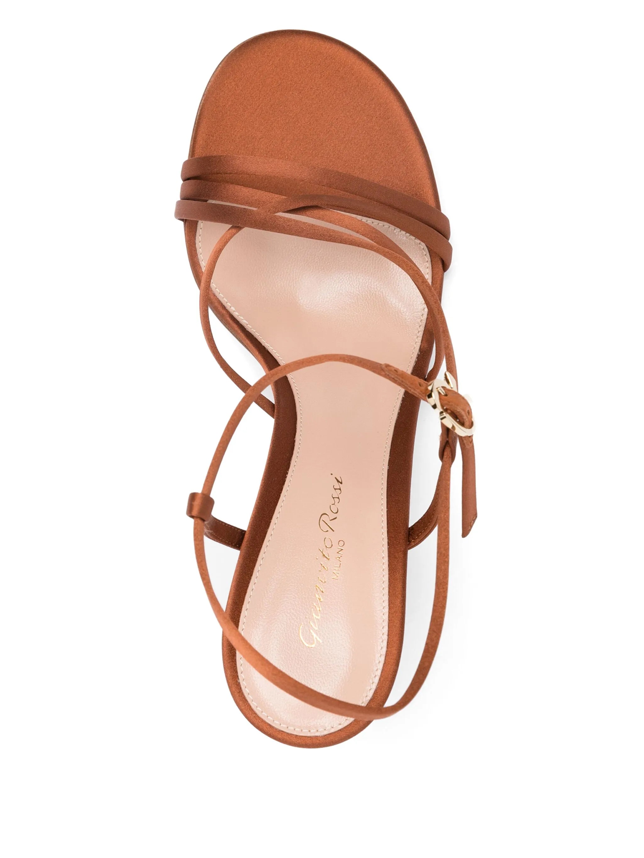 90mm satin sandals