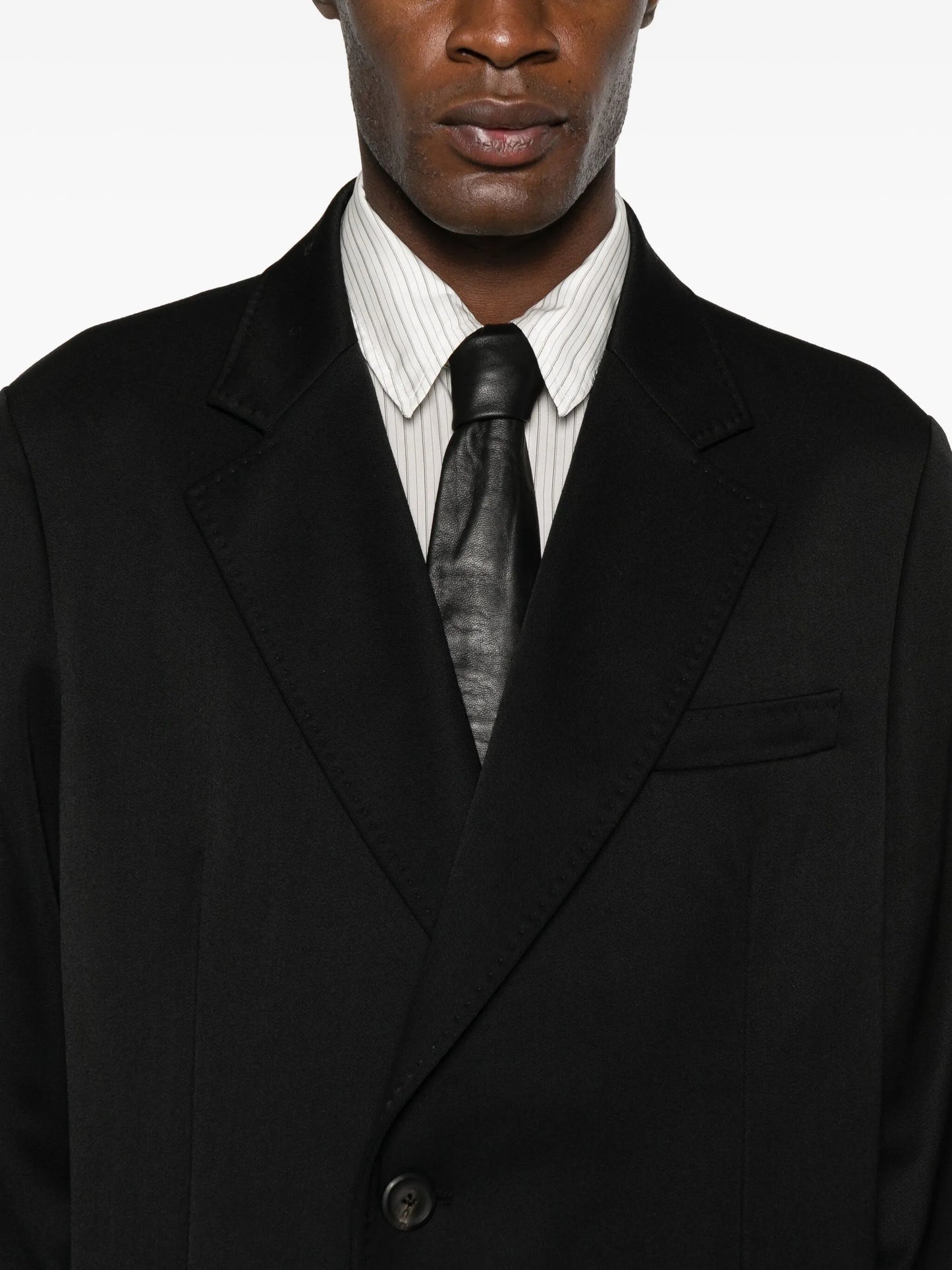 single-breasted coat