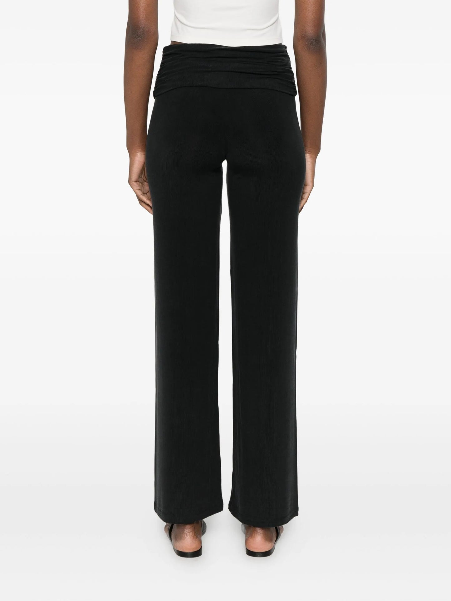 ruched trousers
