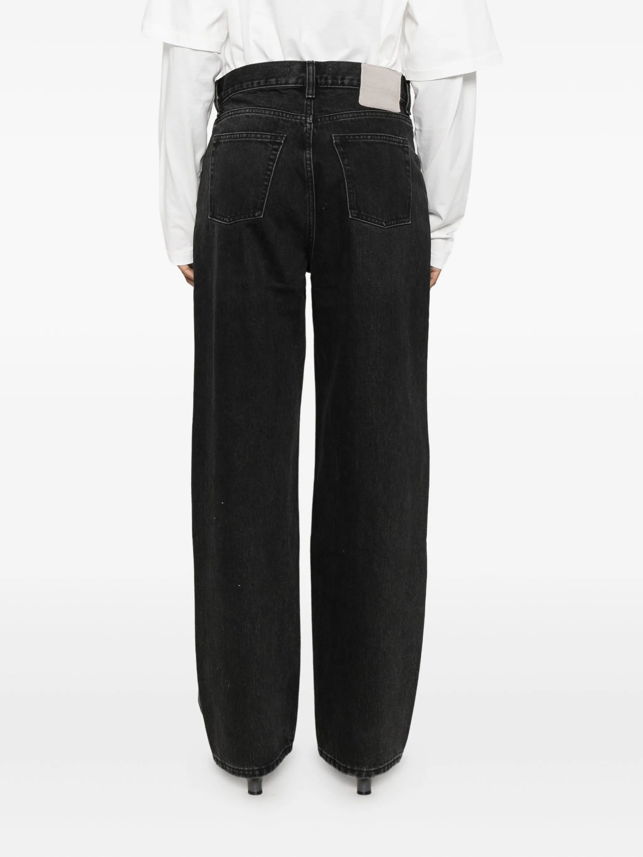 wide-leg jeans