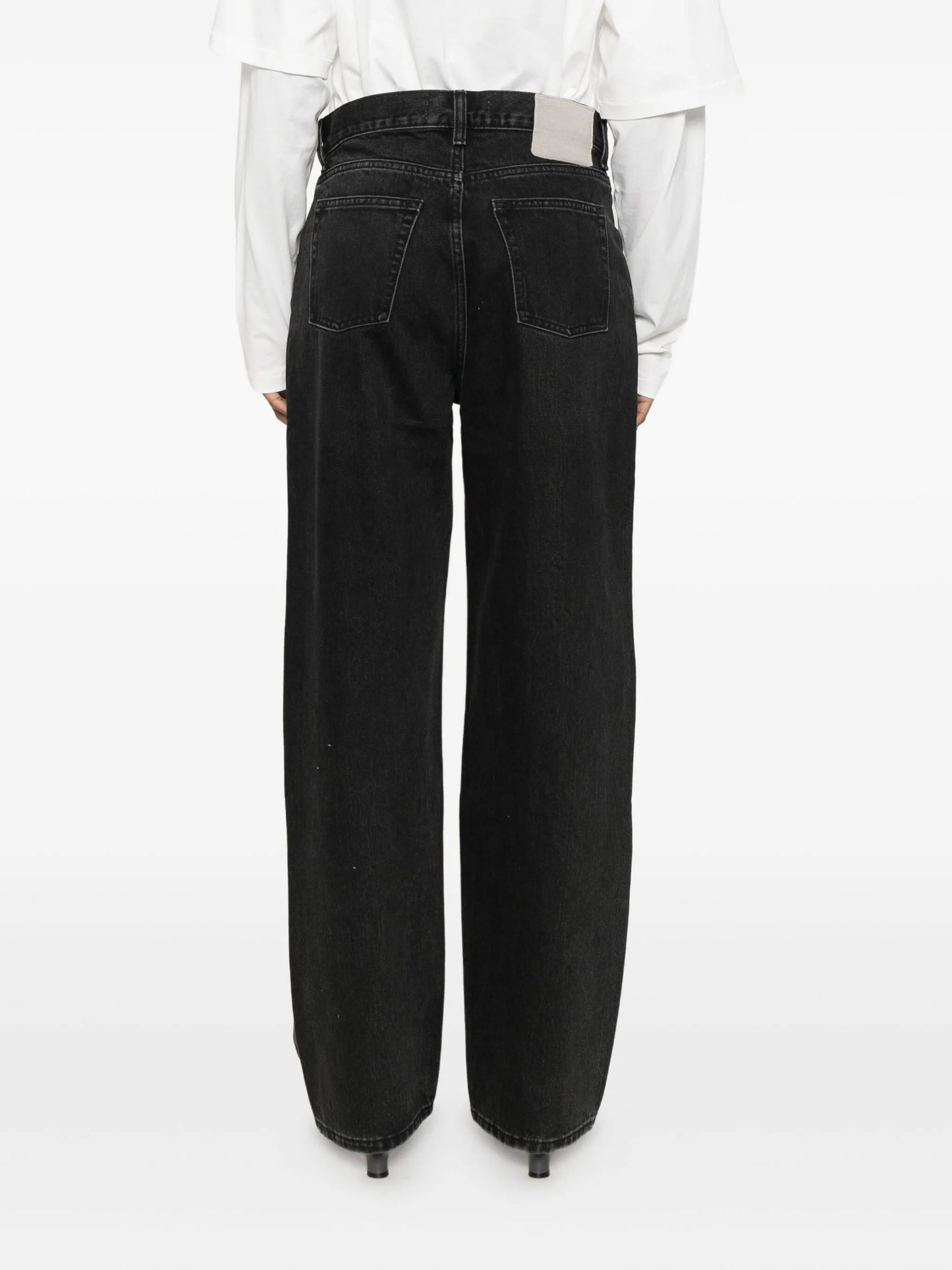 wide-leg jeans