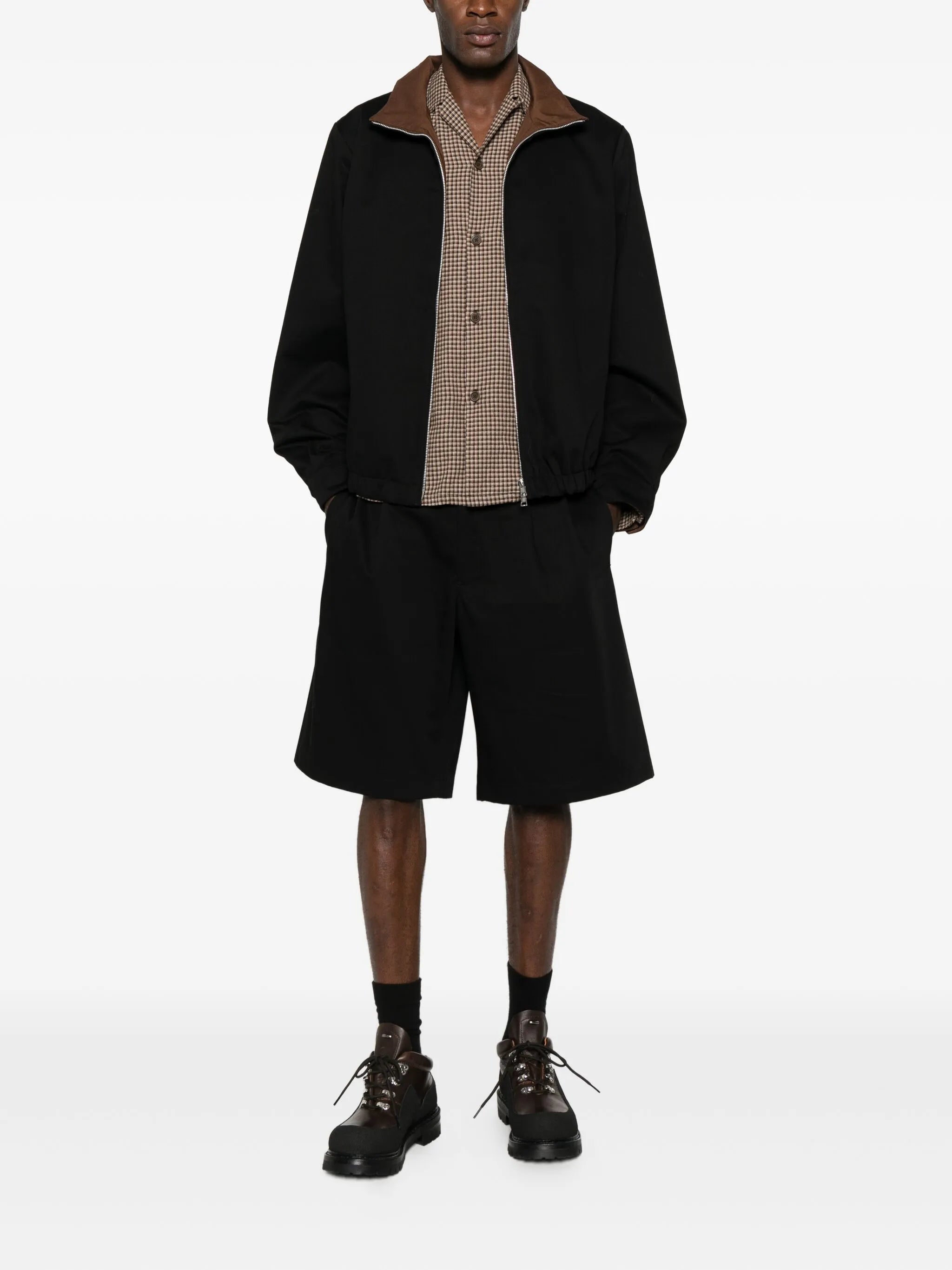 twill bomber jacket