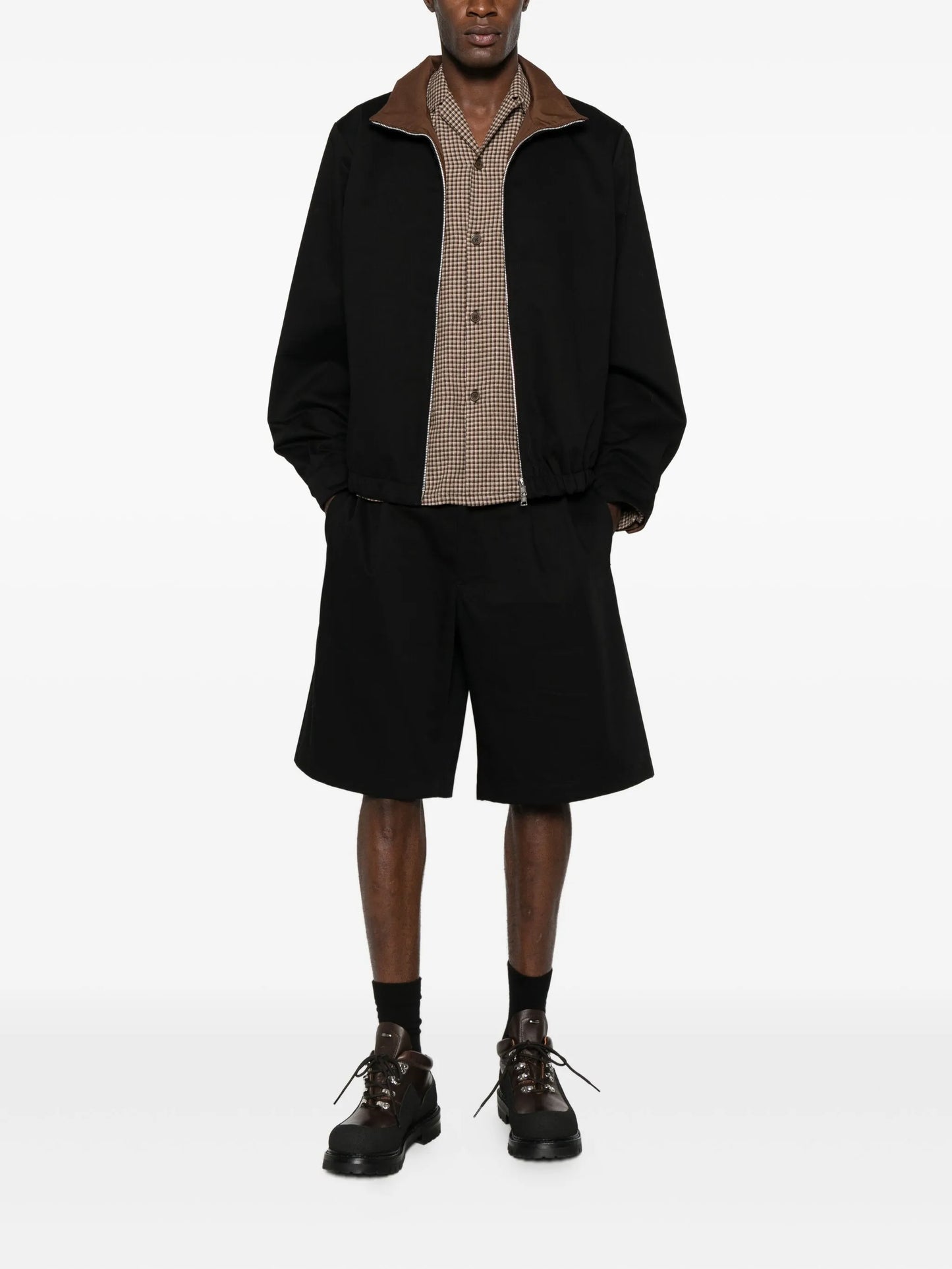 twill bomber jacket