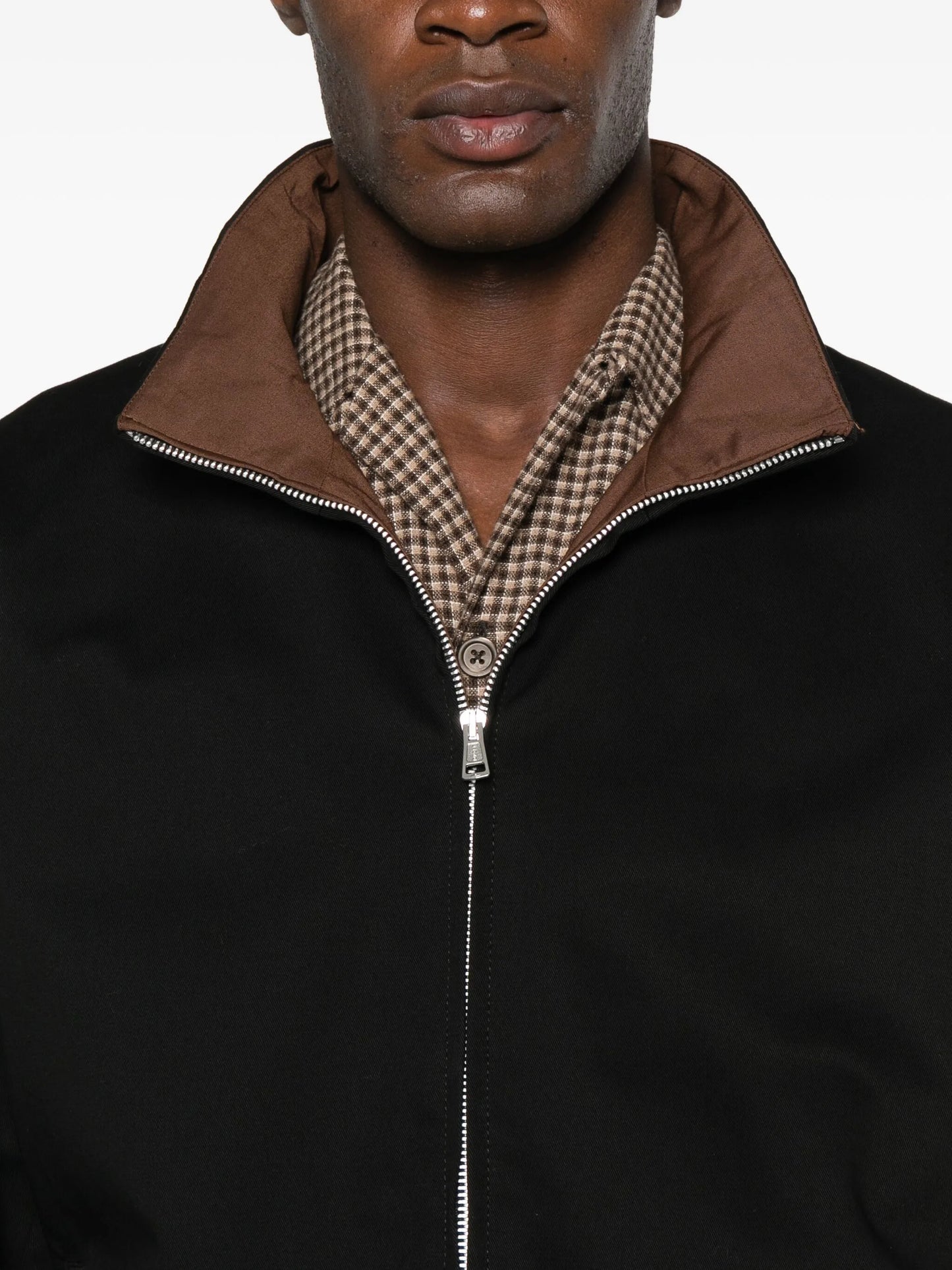 twill bomber jacket