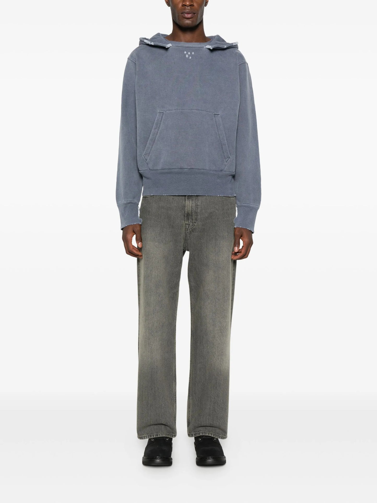 drop-shoulder hoodie