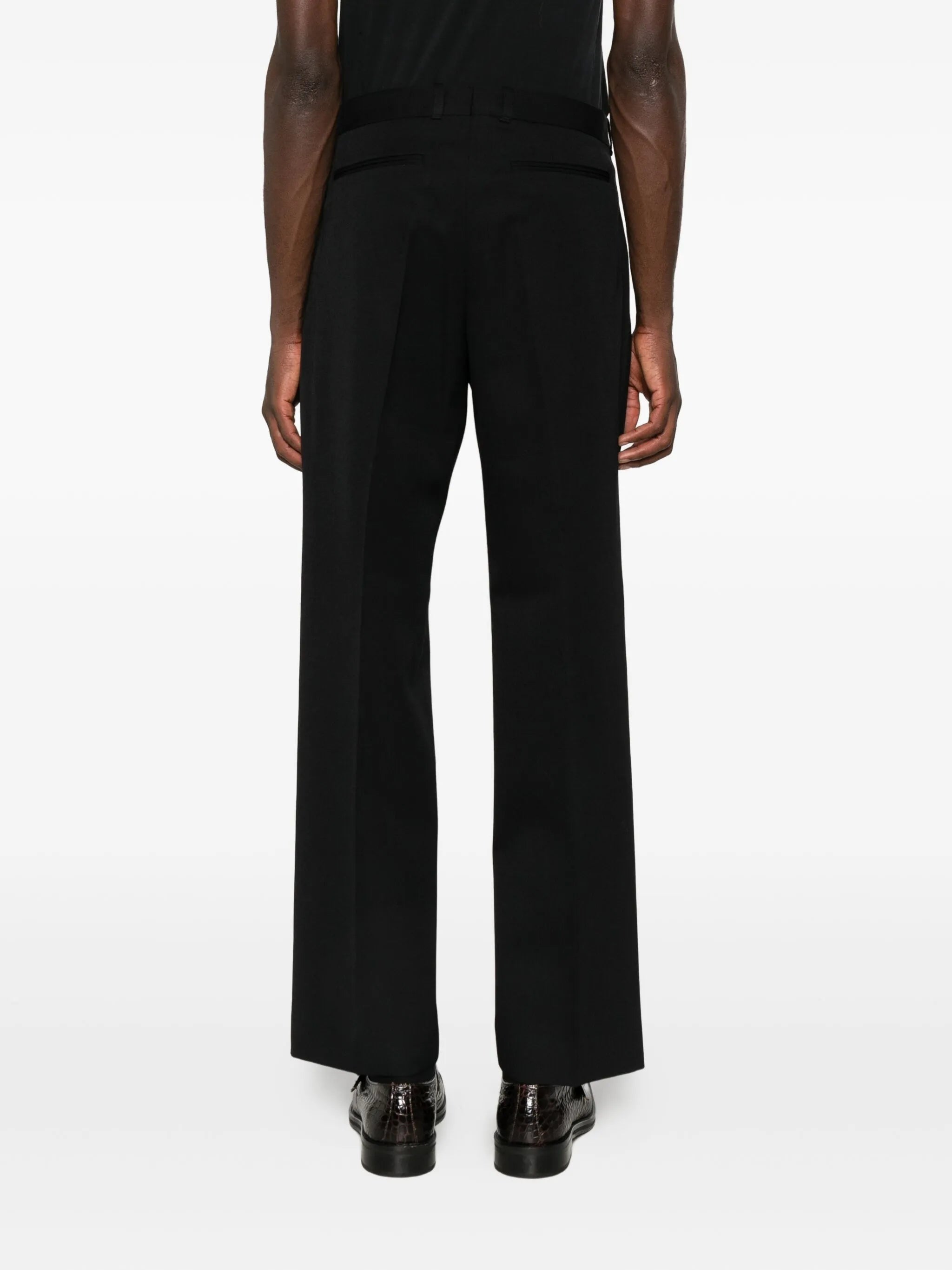 gabardine trousers
