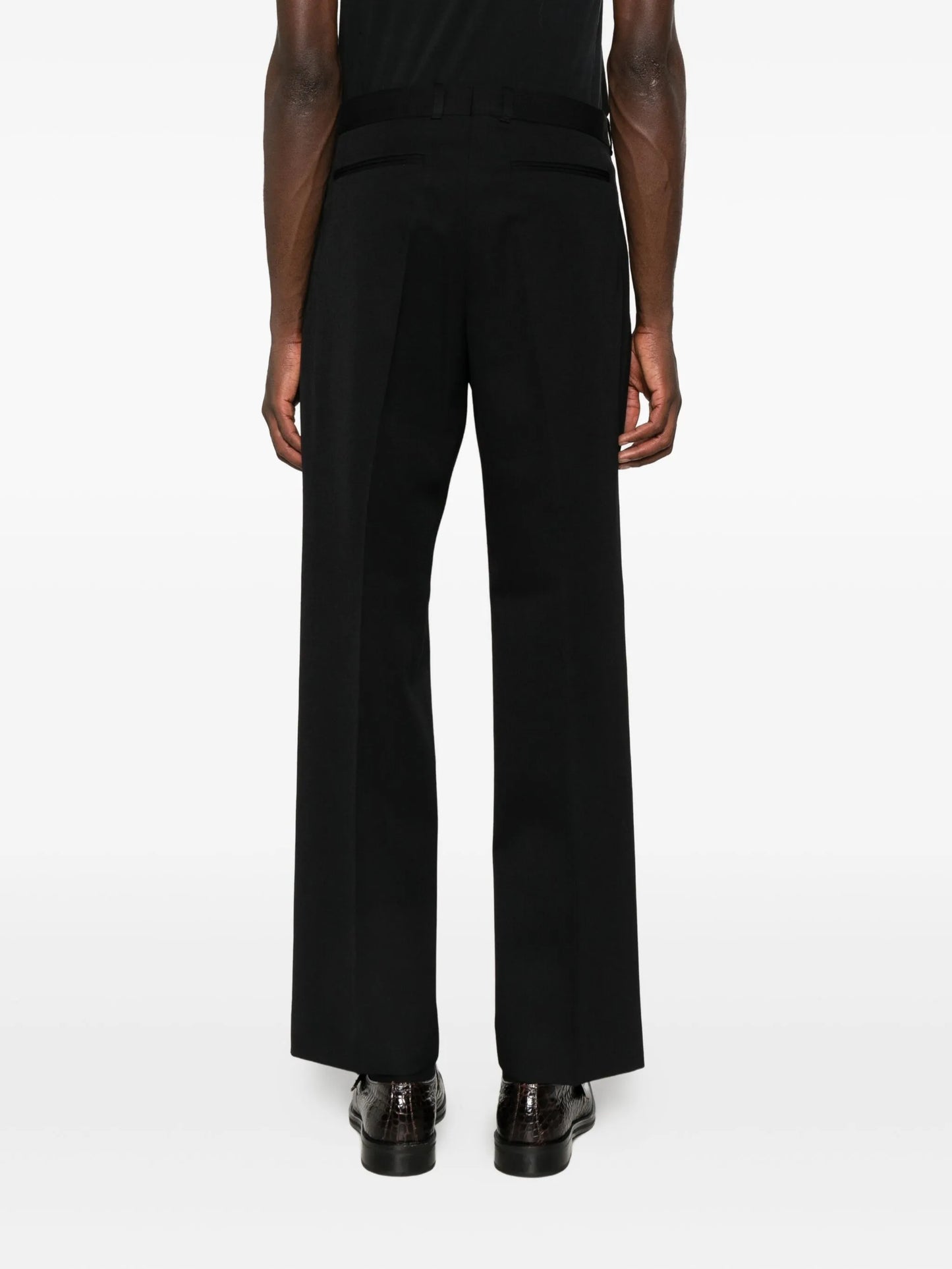 gabardine trousers
