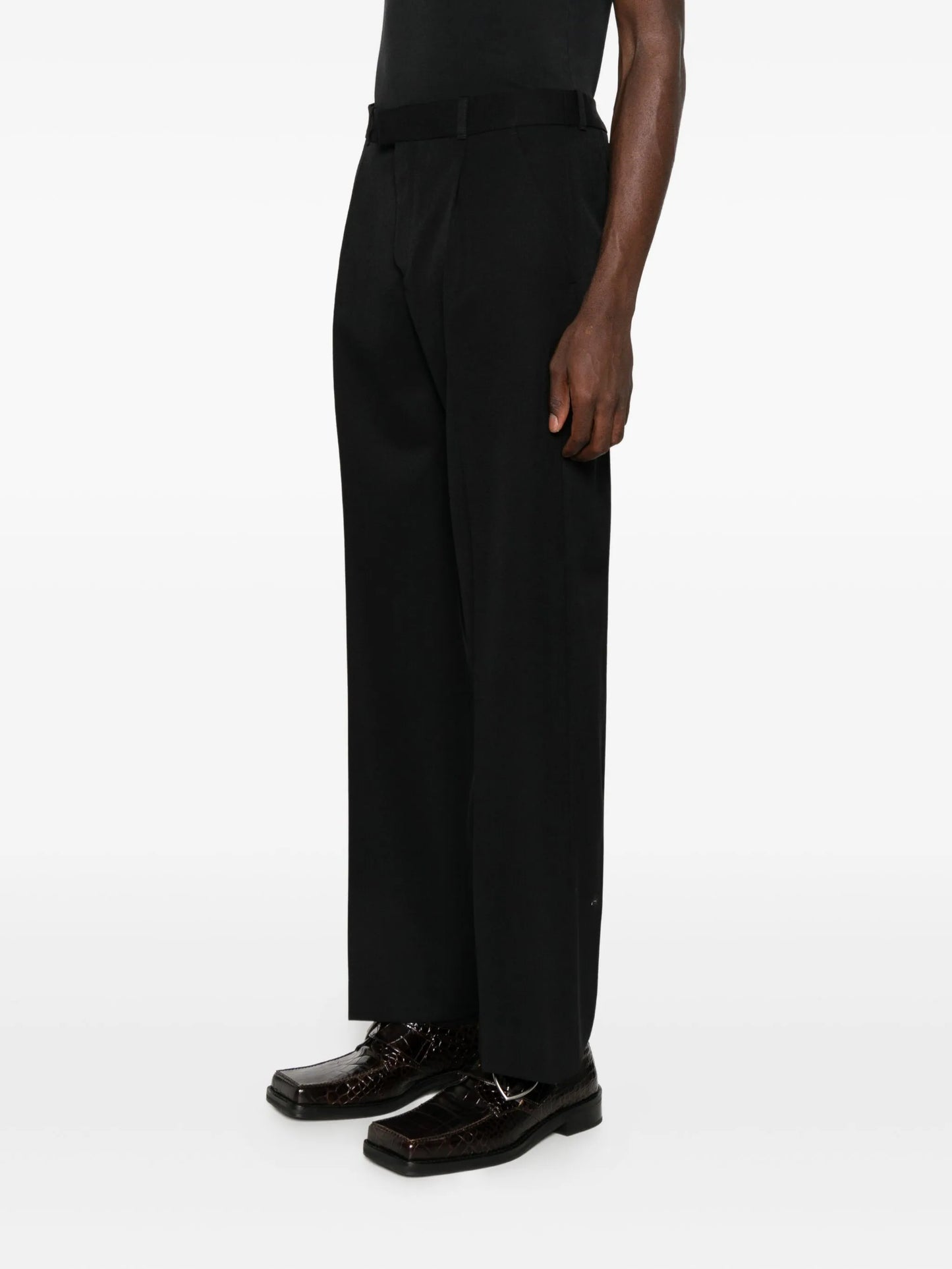 gabardine trousers