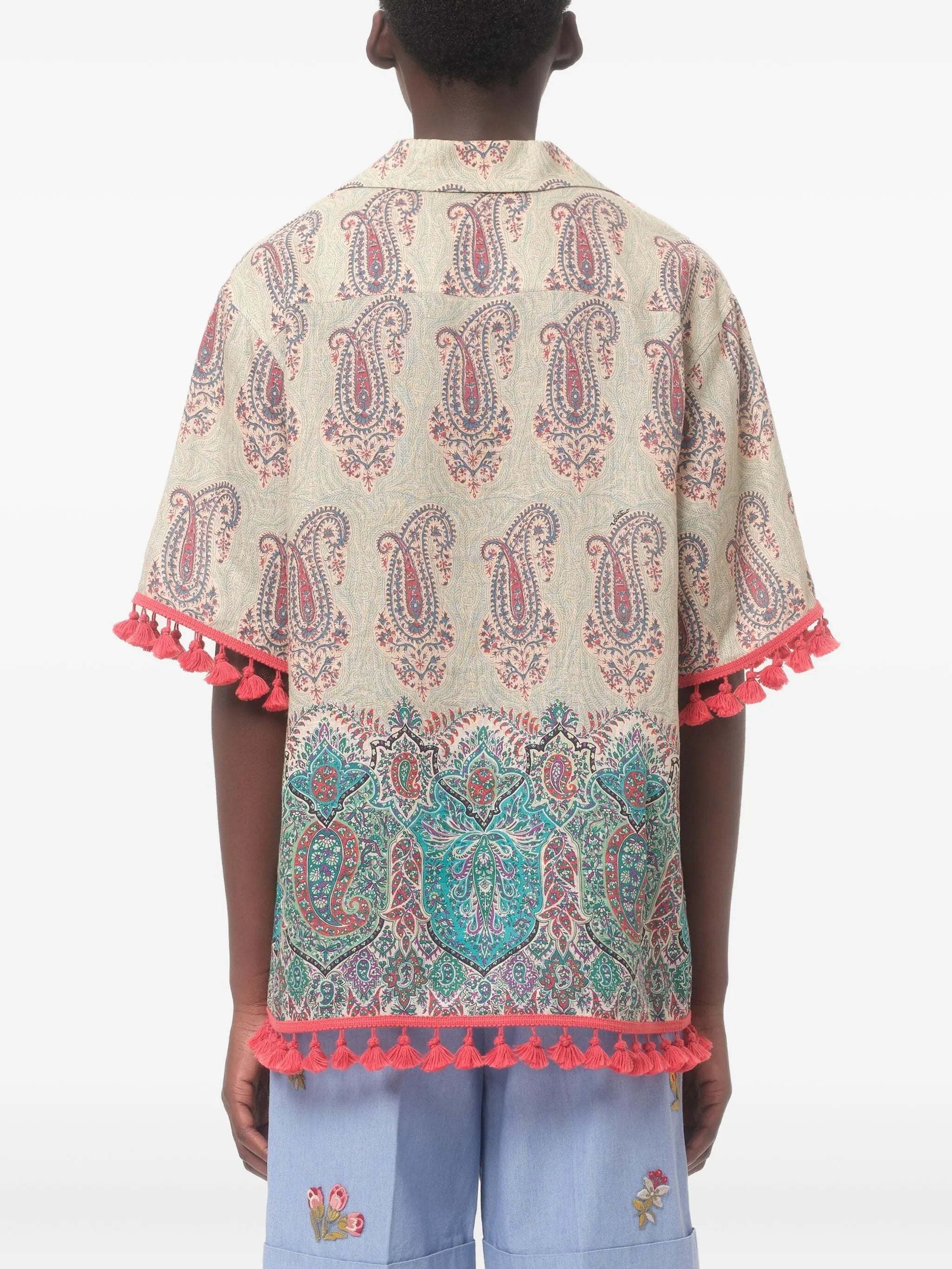 linen bowling shirt
