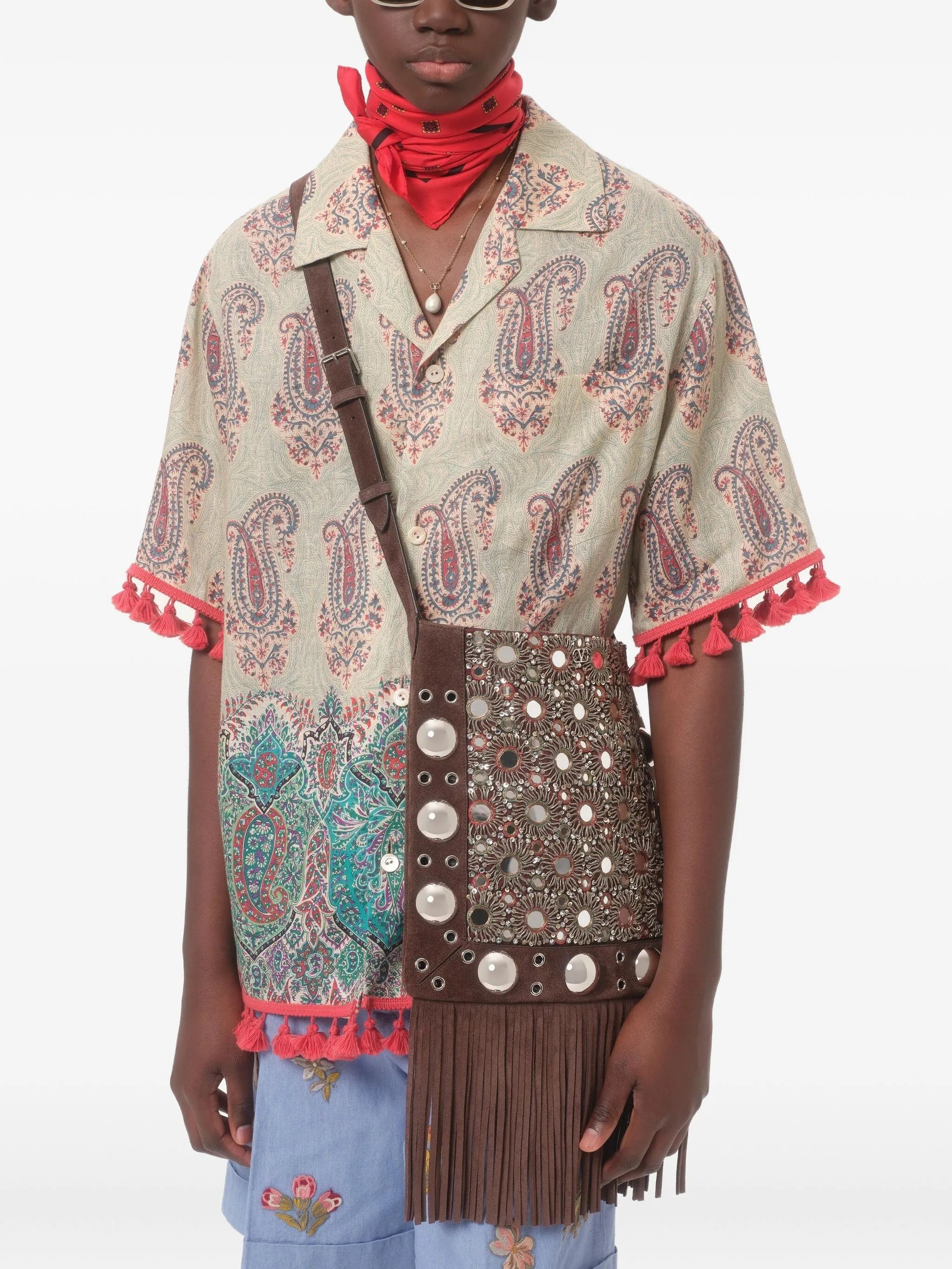 linen bowling shirt