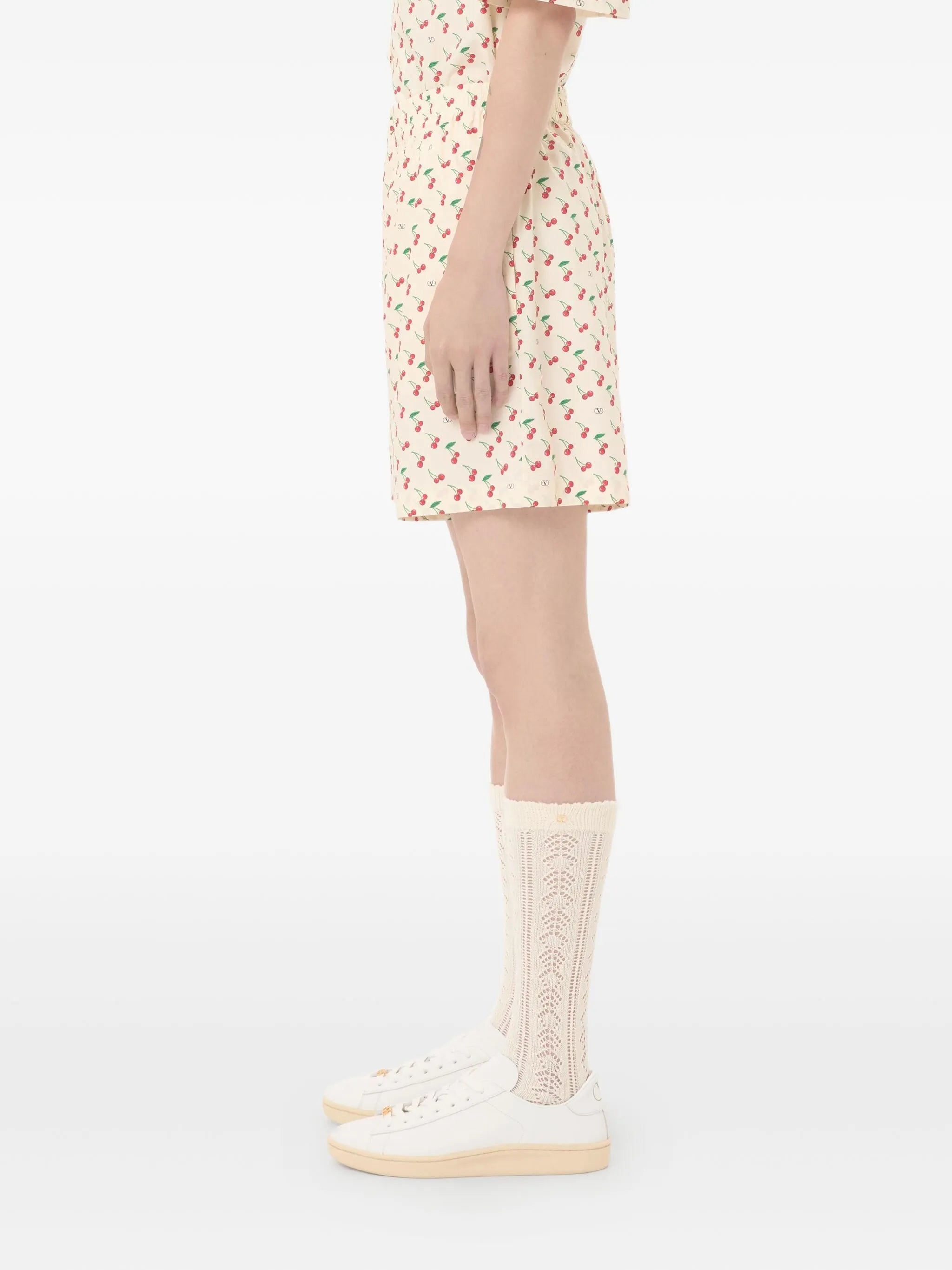 floral print shorts