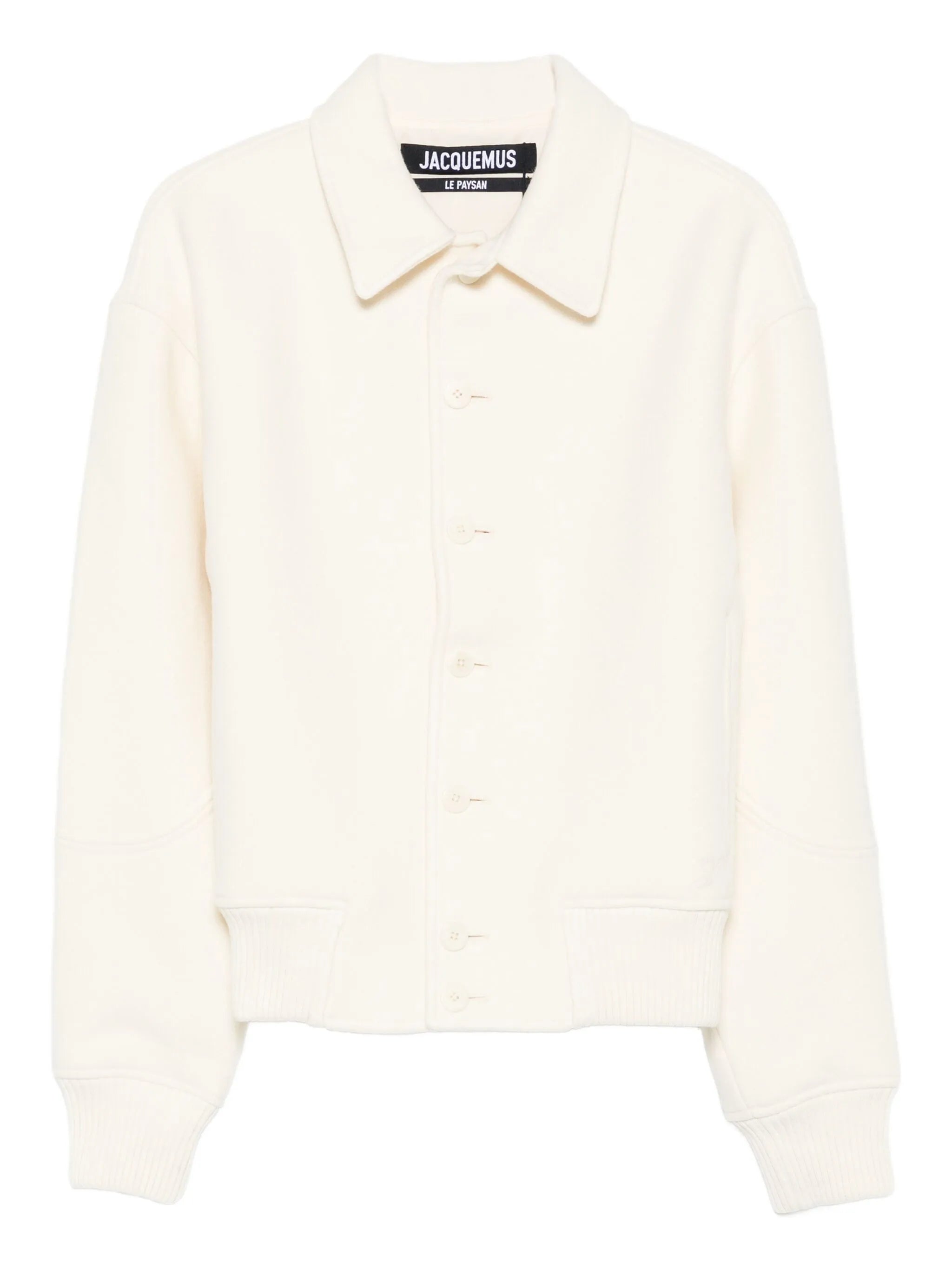 felt wool bomber jacket