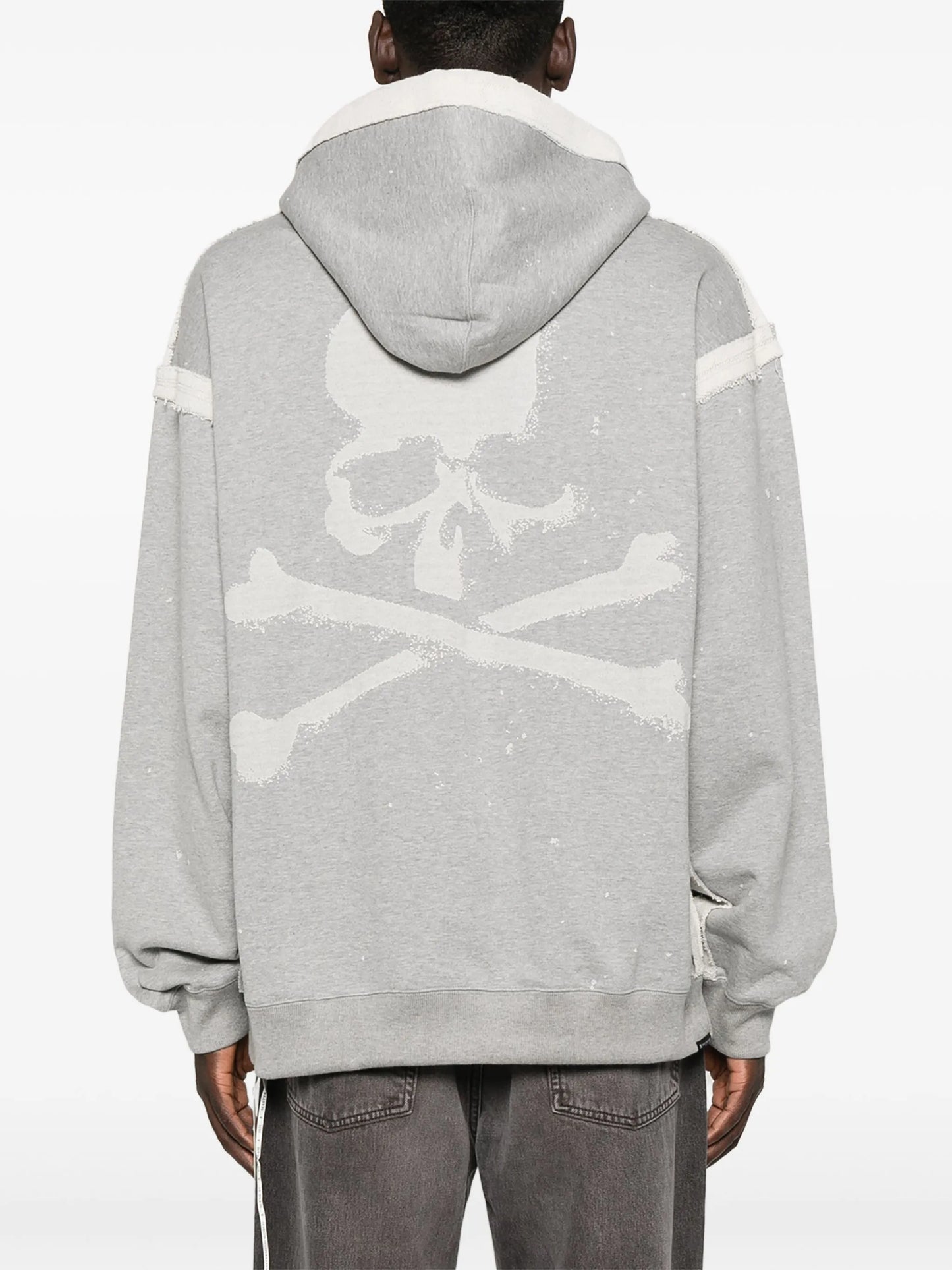 cut-off logo hoodie