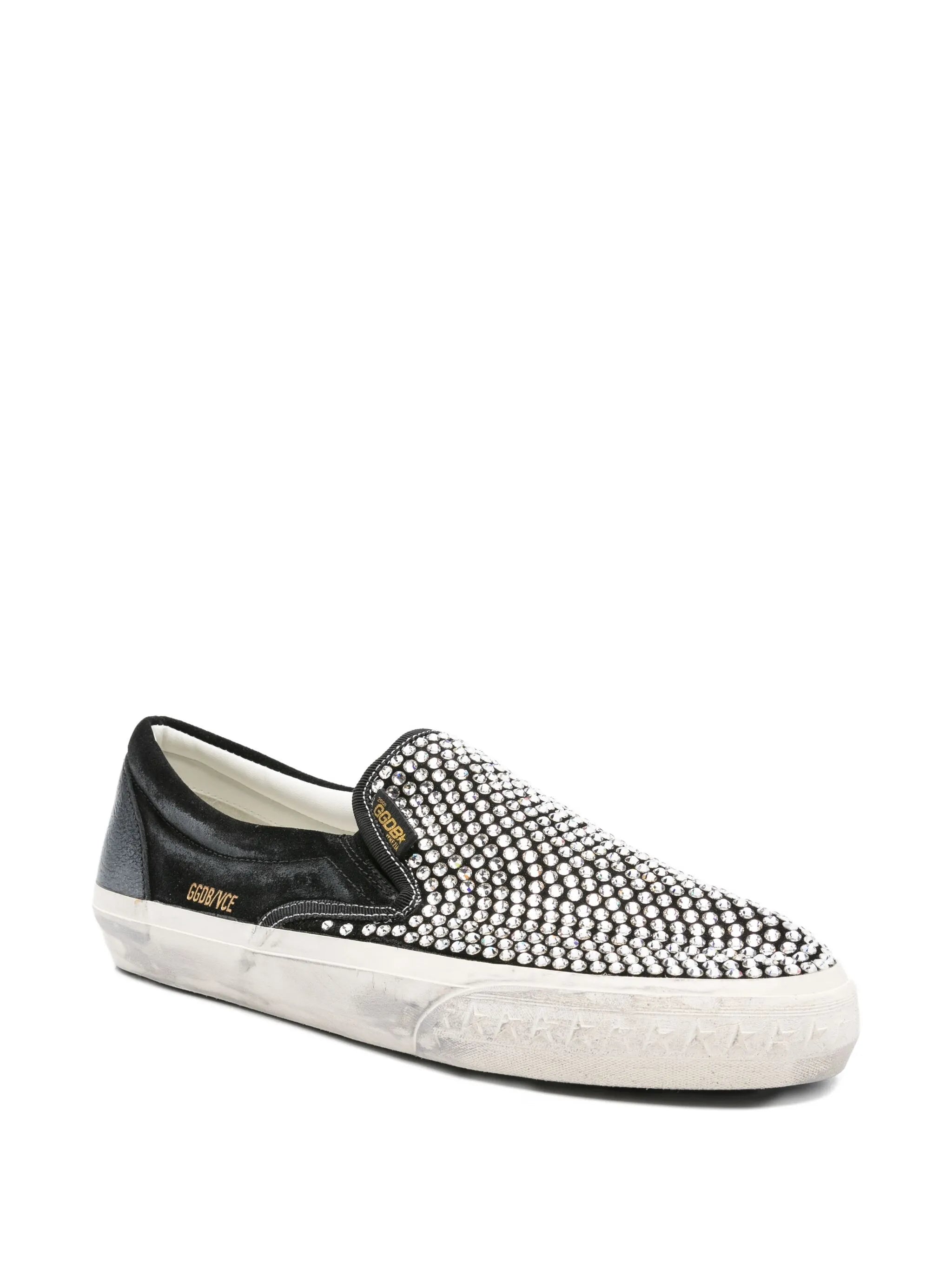 VCE crystal-embellished slip-on sneakers