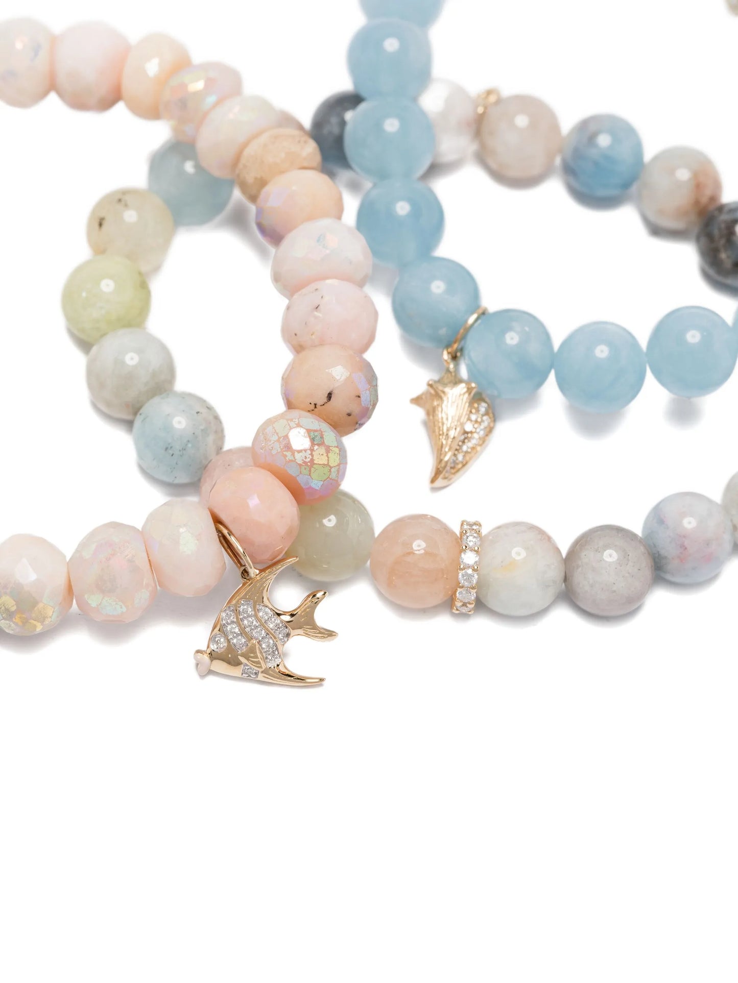 14CT yellow gold Stone Gemstone bracelet