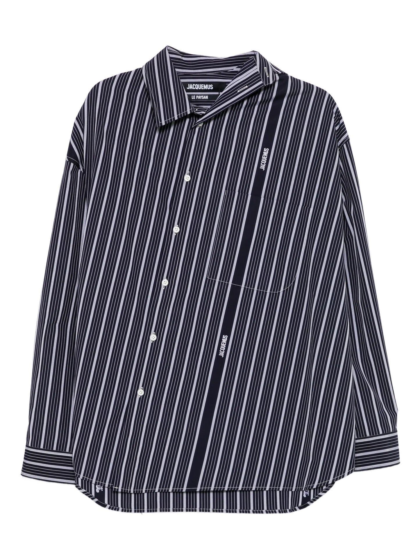 stripe logo shirt