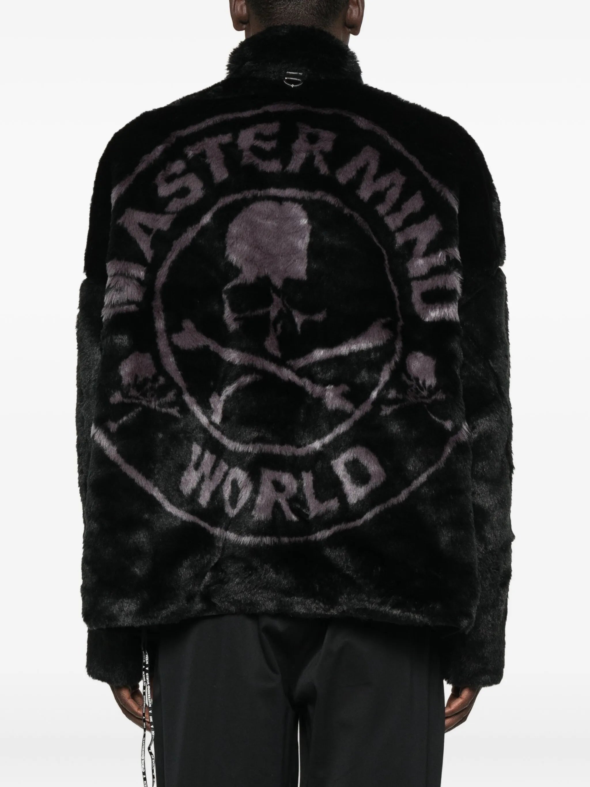 faux fur pocket jacket