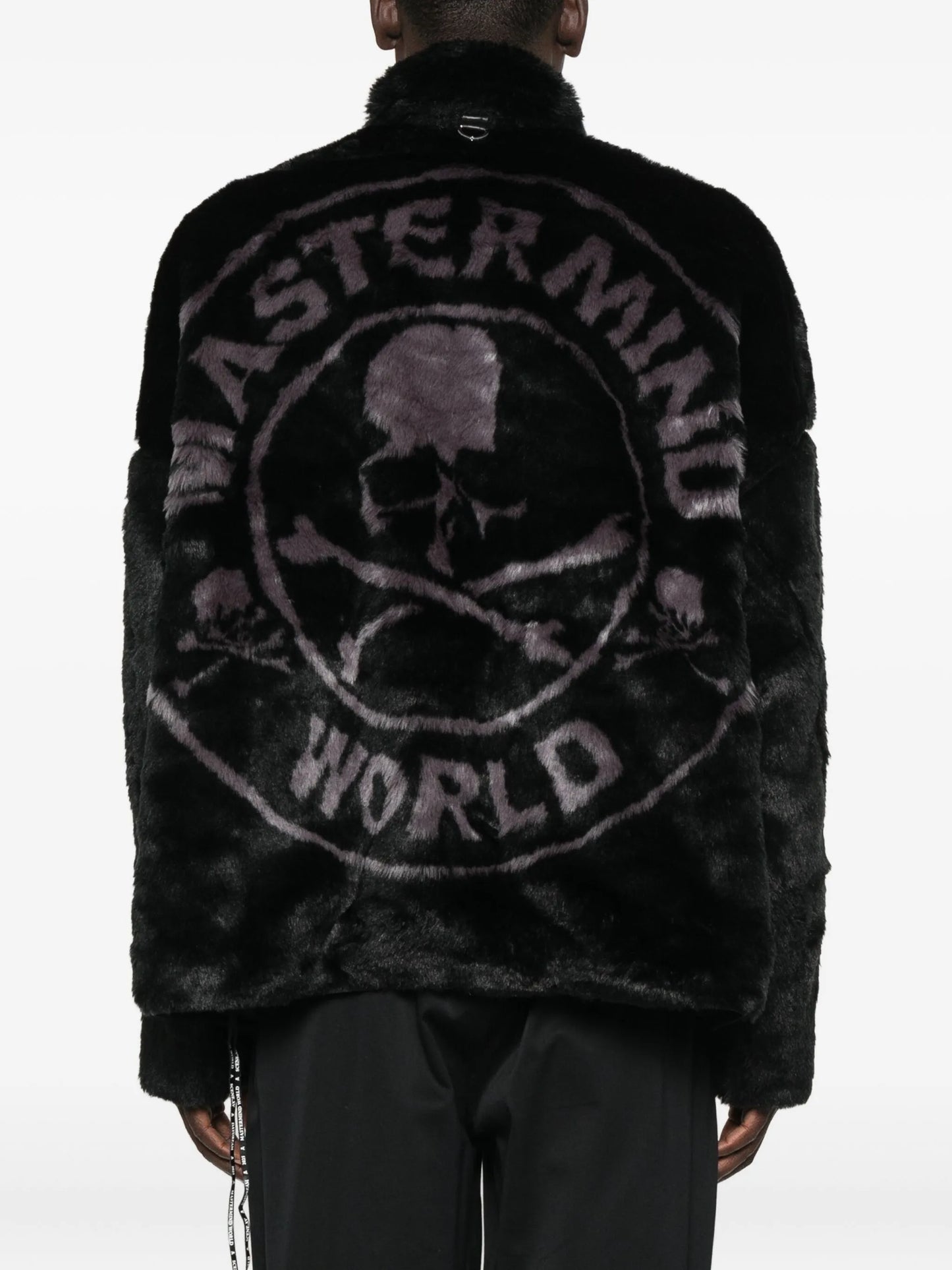 faux fur pocket jacket
