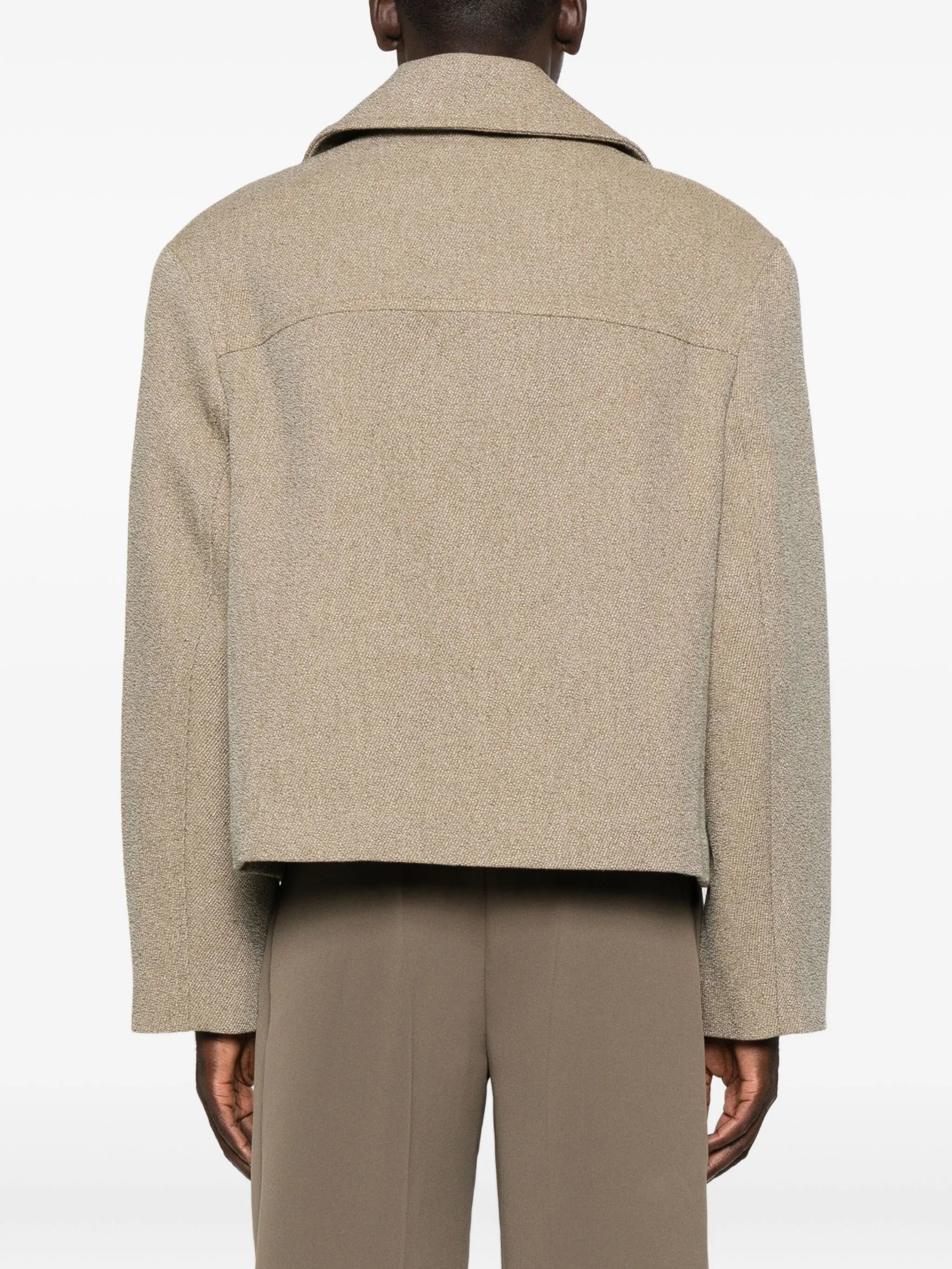 button-fastening jacket