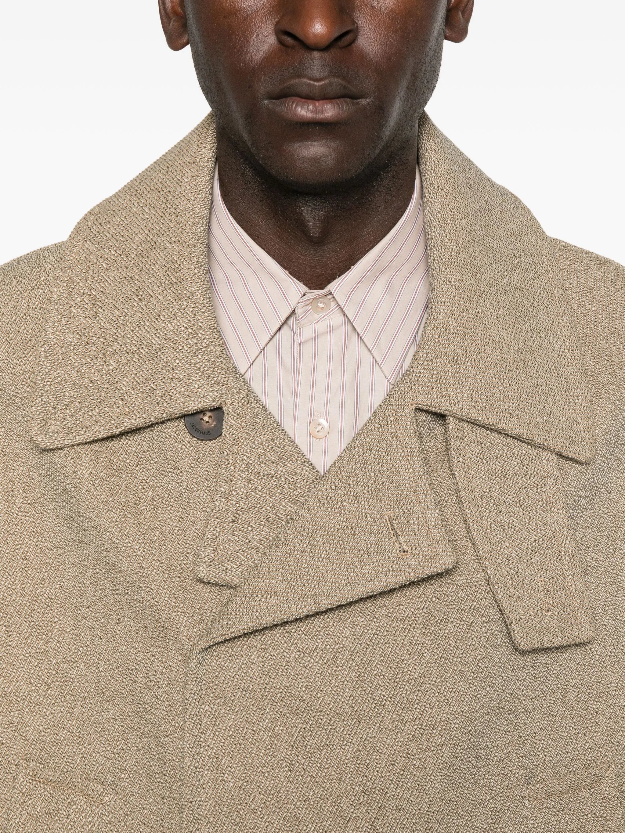 button-fastening jacket