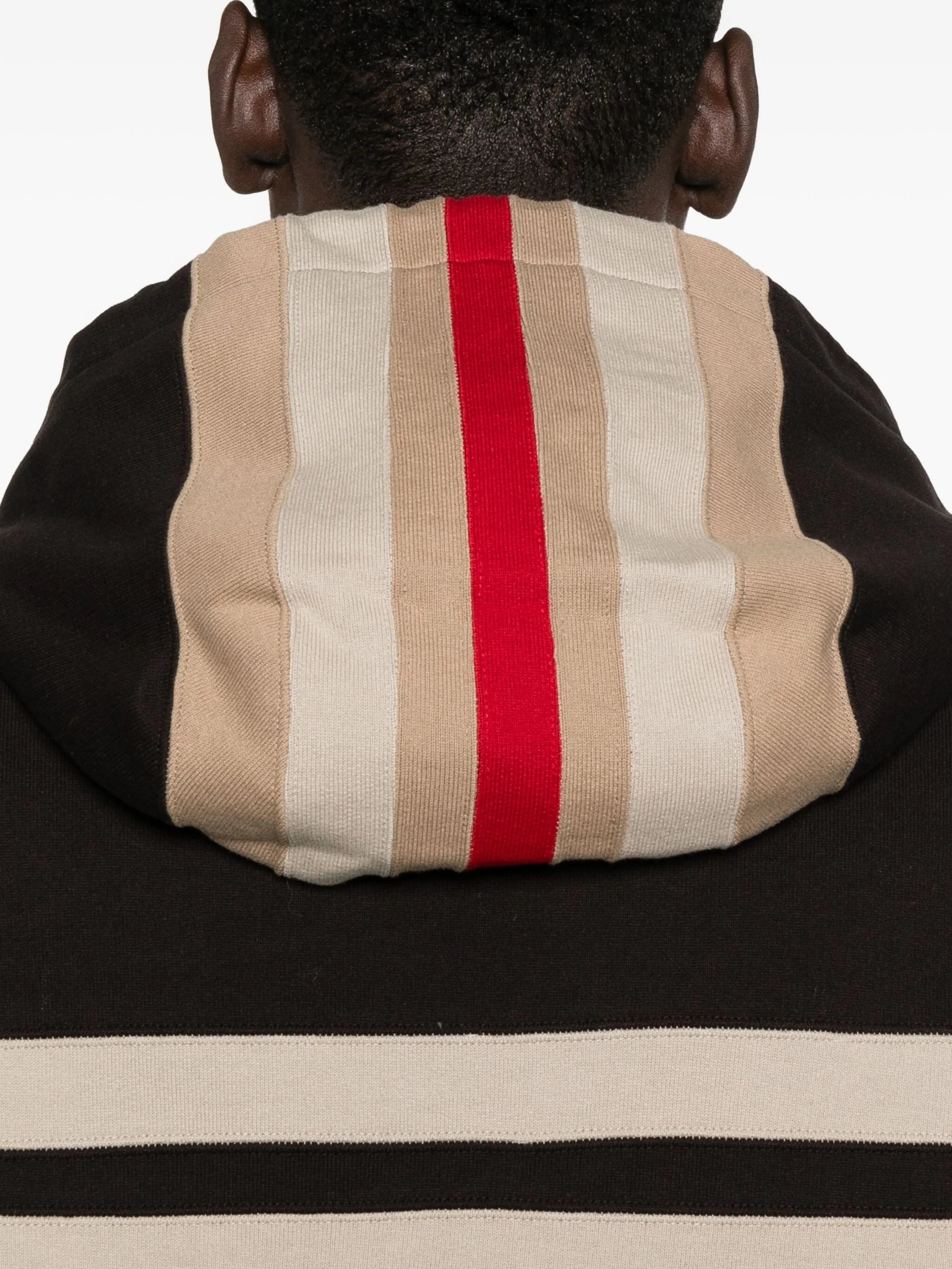 striped hoodie